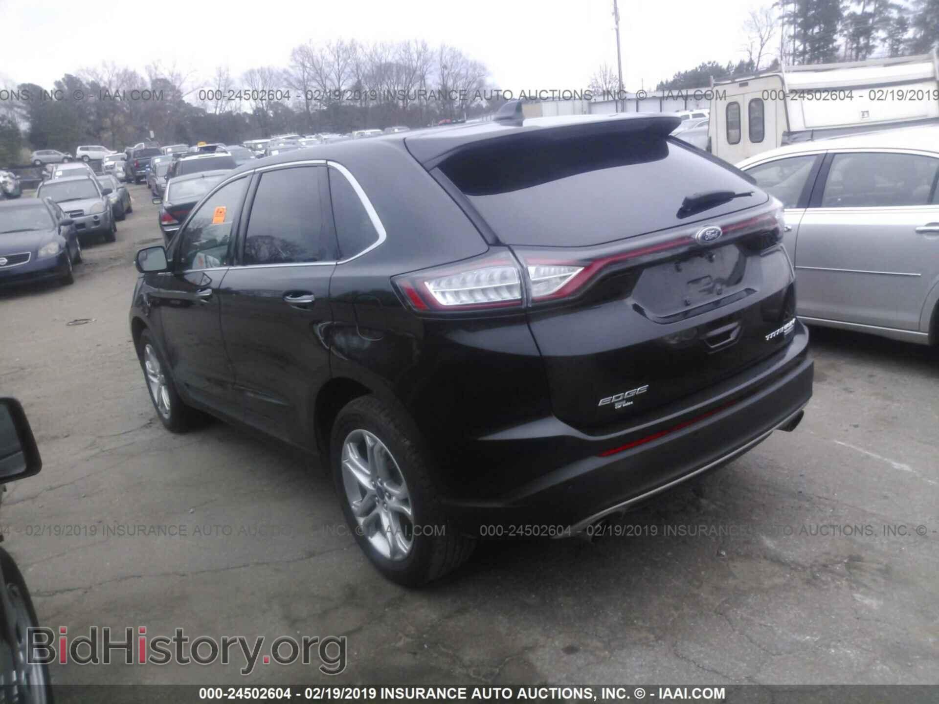 2015 FORD EDGE - VIN: 2FMTK4K9XFBB48329 - Фото 3