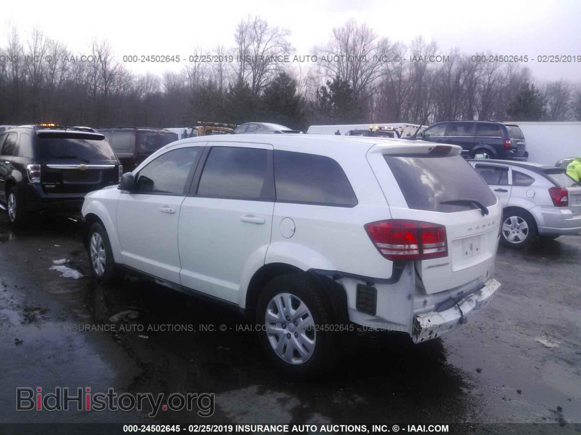 2014 DODGE JOURNEY - VIN: 3C4PDCAB4ET276762 - Фото 3