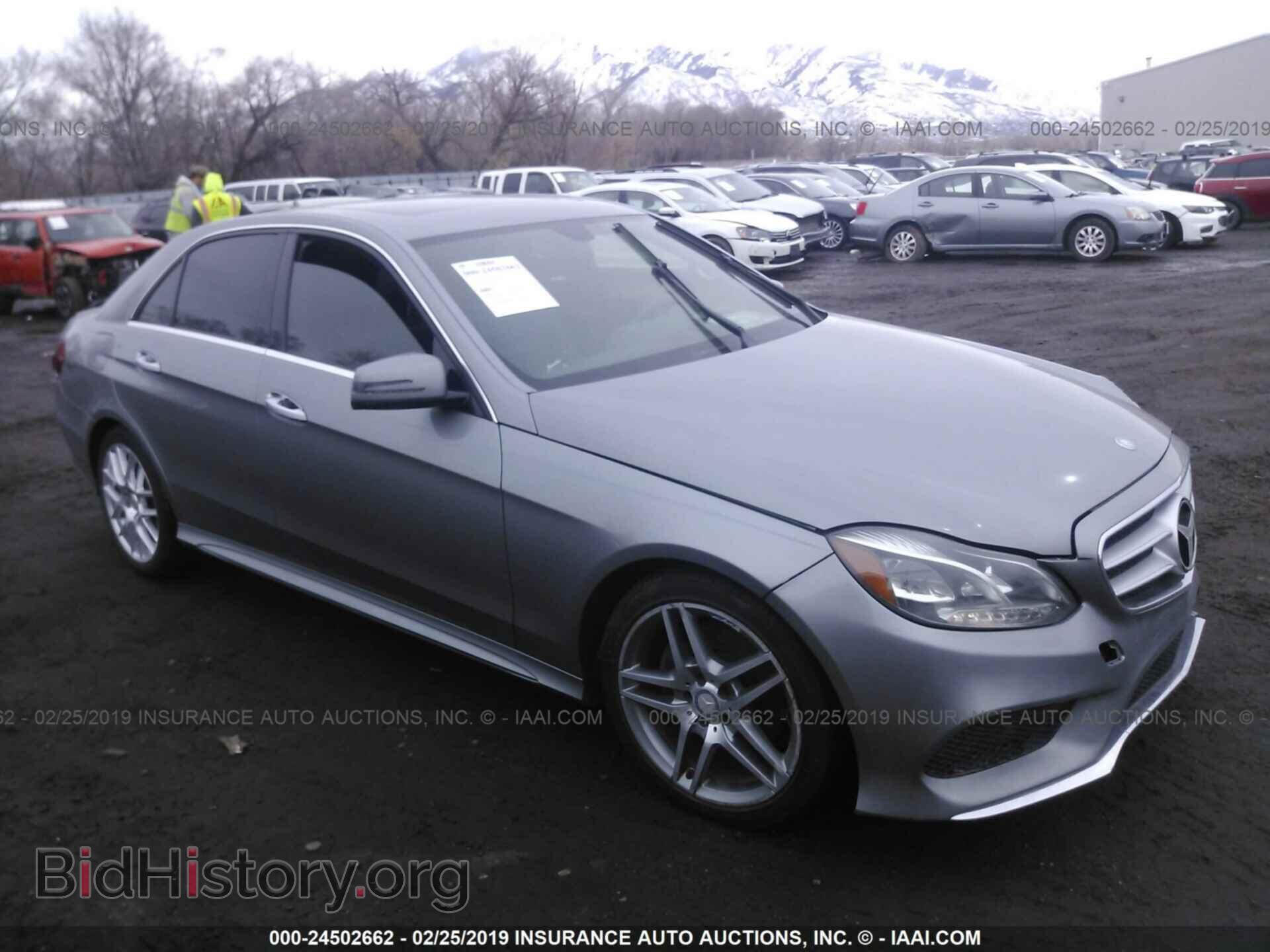 Photo WDDHF8JB8EA806093 - MERCEDES-BENZ E 2014
