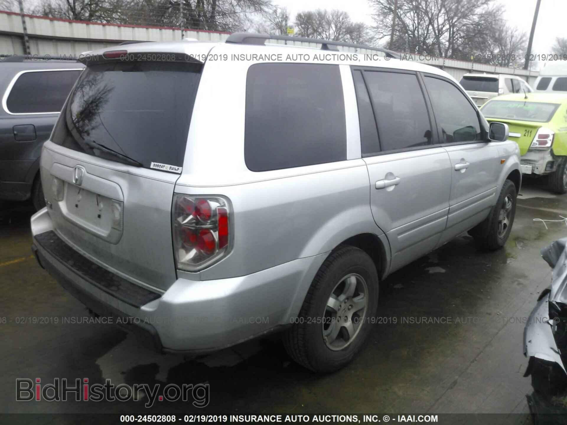 2007 HONDA PILOT - VIN: 5FNYF28567B004756 - Photo 4