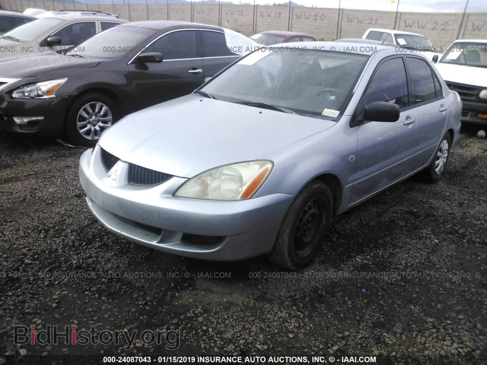 2004 MITSUBISHI LANCER - VIN: JA3AJ26E24U019887 - Фото 2