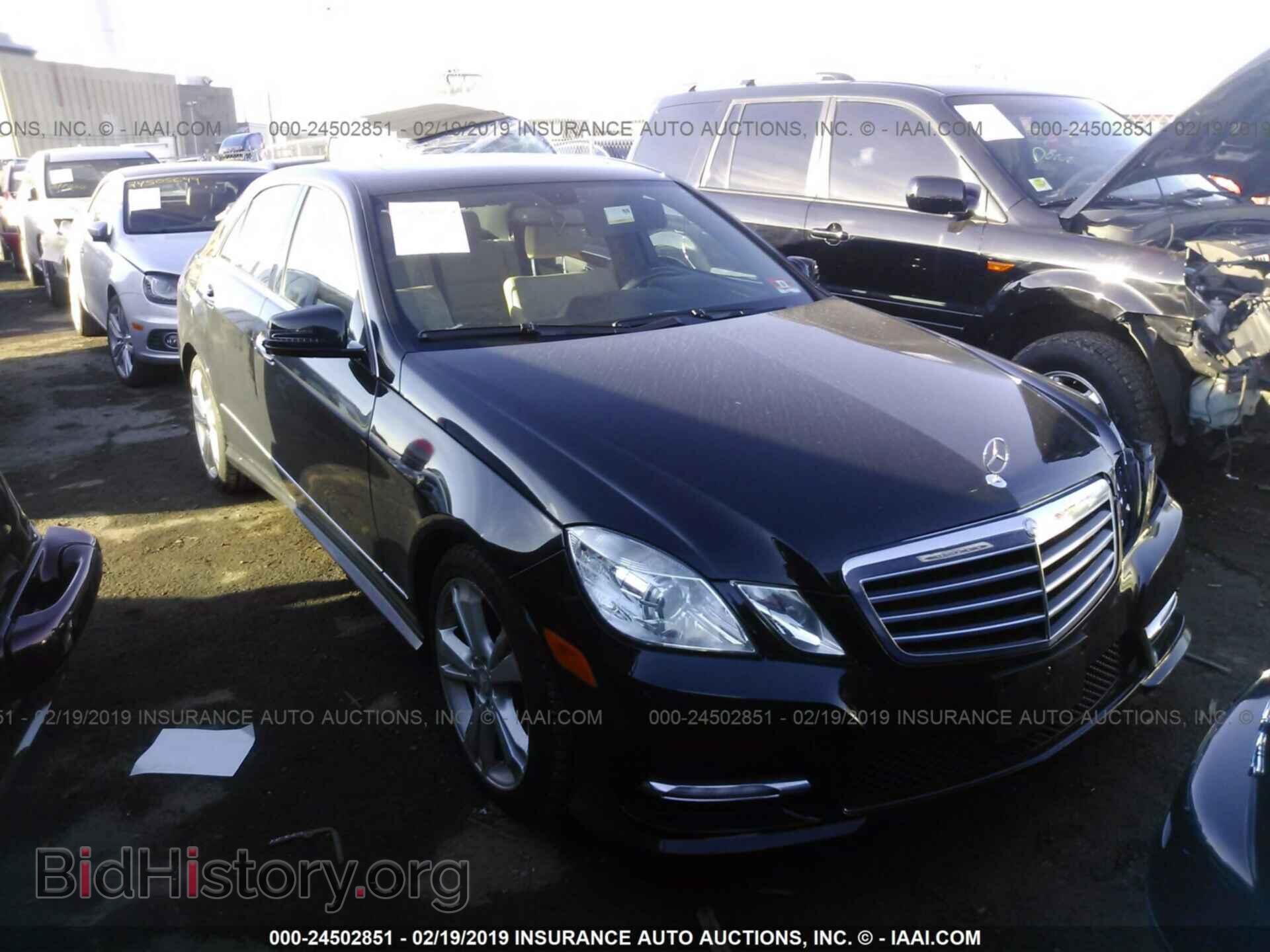 Фотография WDDHF8JB8DA684995 - MERCEDES-BENZ E 2013