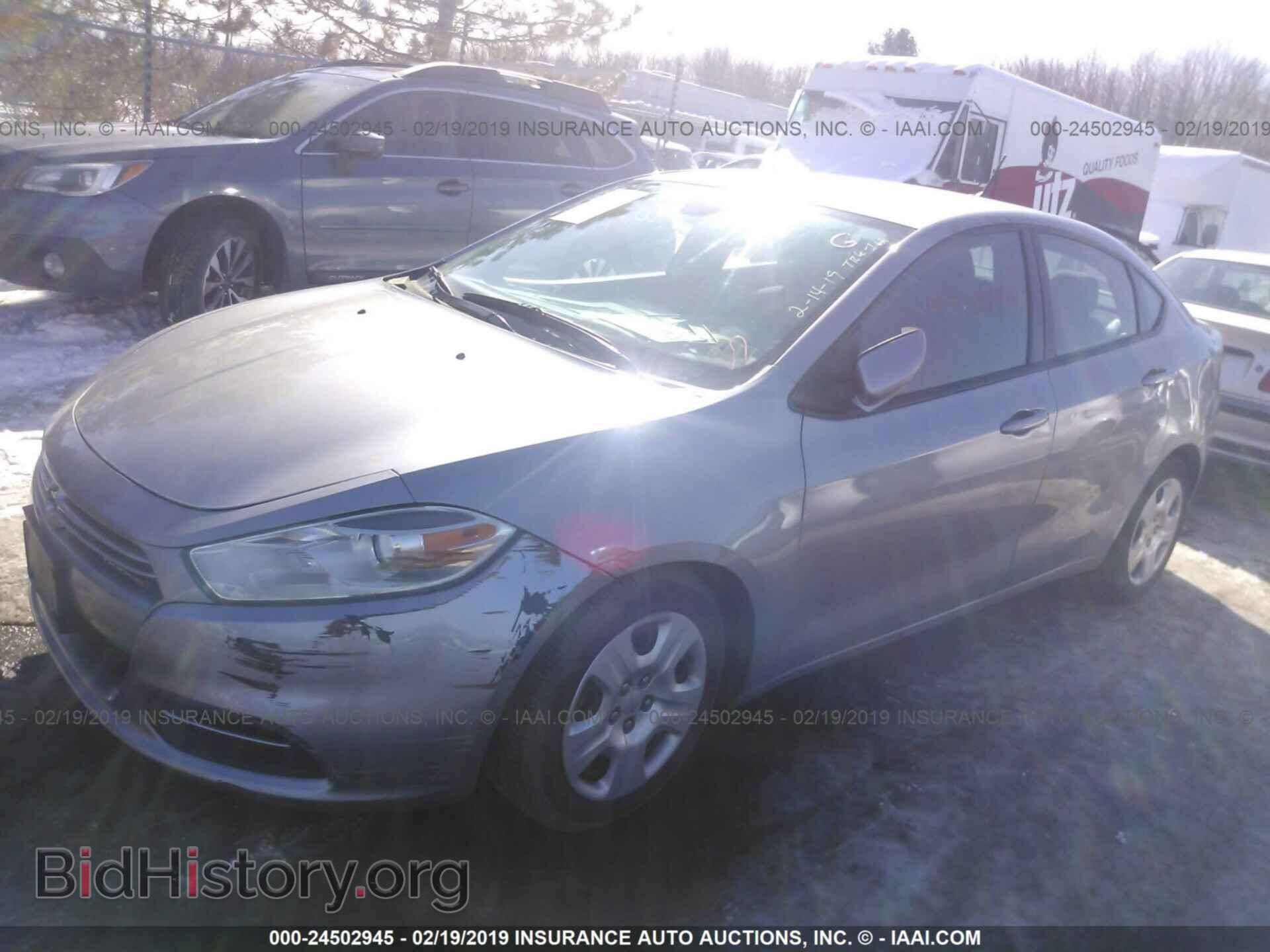 2015 DODGE DART - VIN: 1C3CDFAA7FD165772 - Фото 2