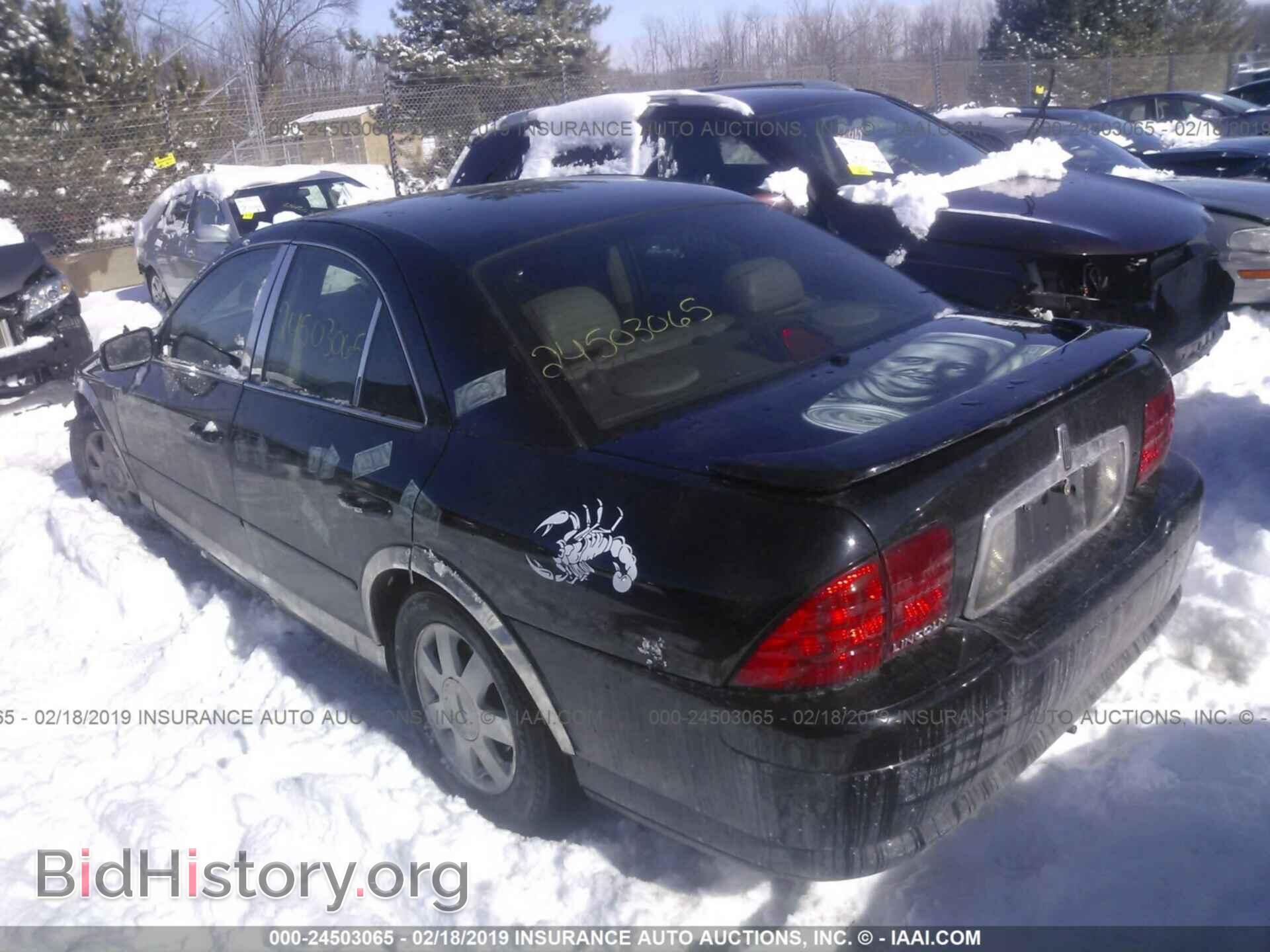 2000 LINCOLN LS - VIN: 1LNHM87A8YY854974 - Фото 3