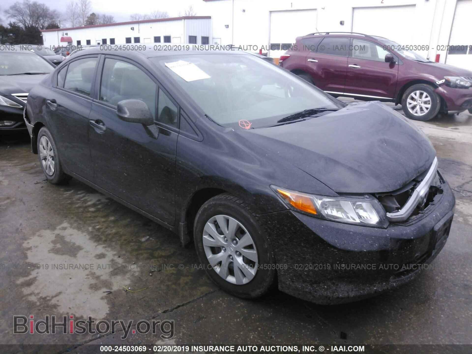 Photo 2HGFB2F54CH581913 - HONDA CIVIC 2012