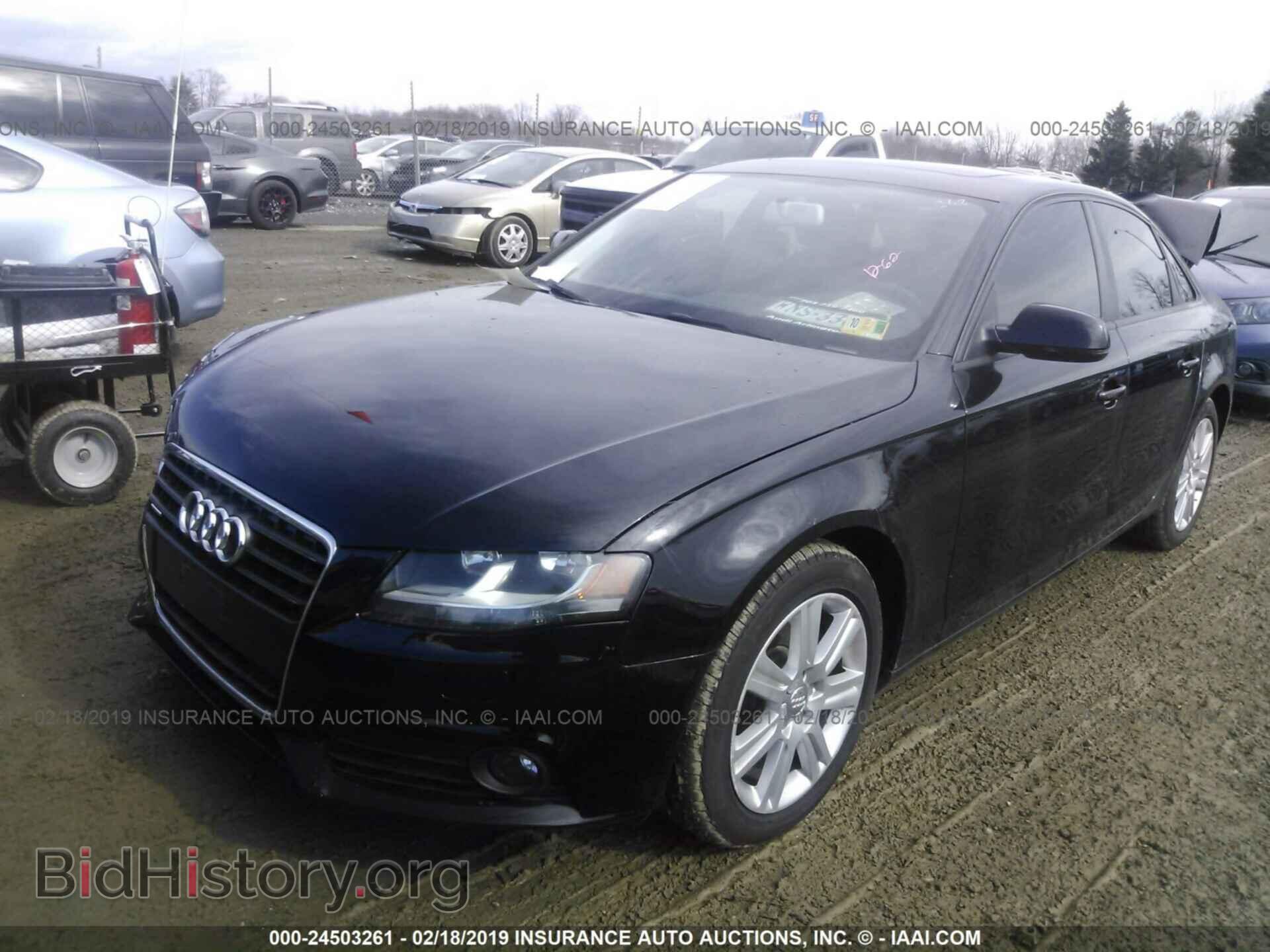 2011 AUDI A4 - VIN: WAUBFAFLXBN039423 - Фото 2