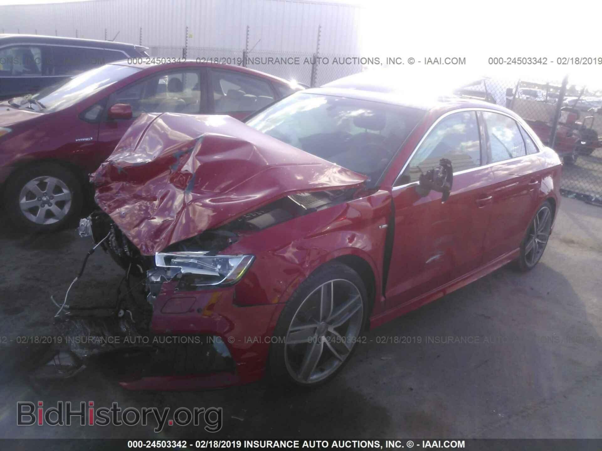 2017 AUDI A3 - VIN: WAUJ8GFF3H1010414 - Фото 2