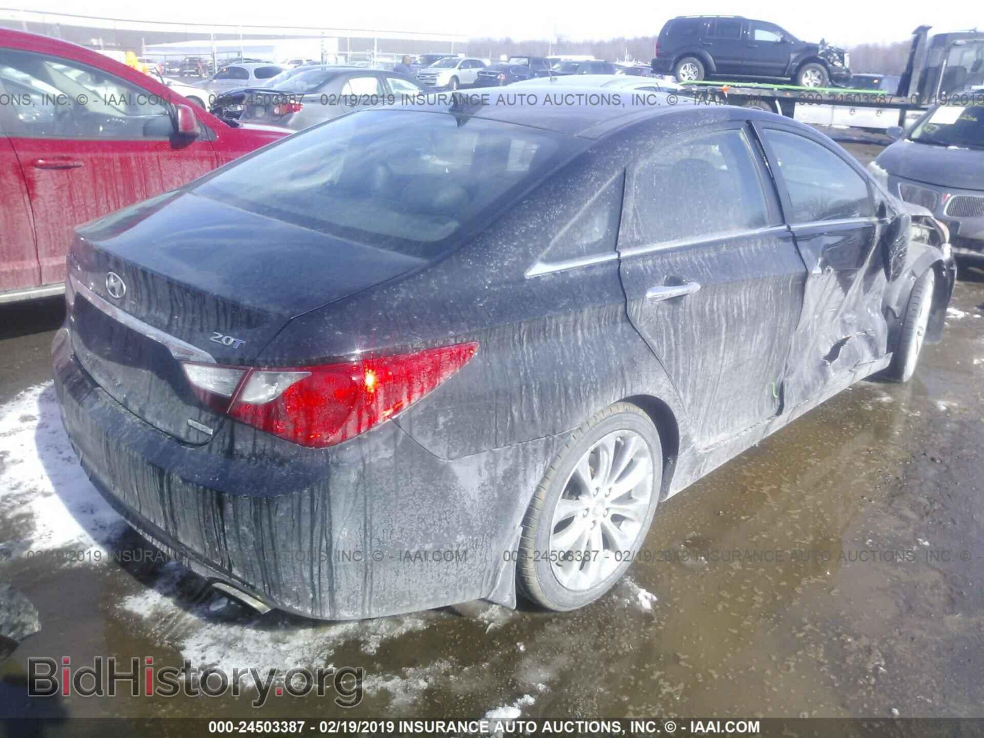2012 HYUNDAI SONATA - VIN: 5NPEC4ABXCH384445 - Фото 4