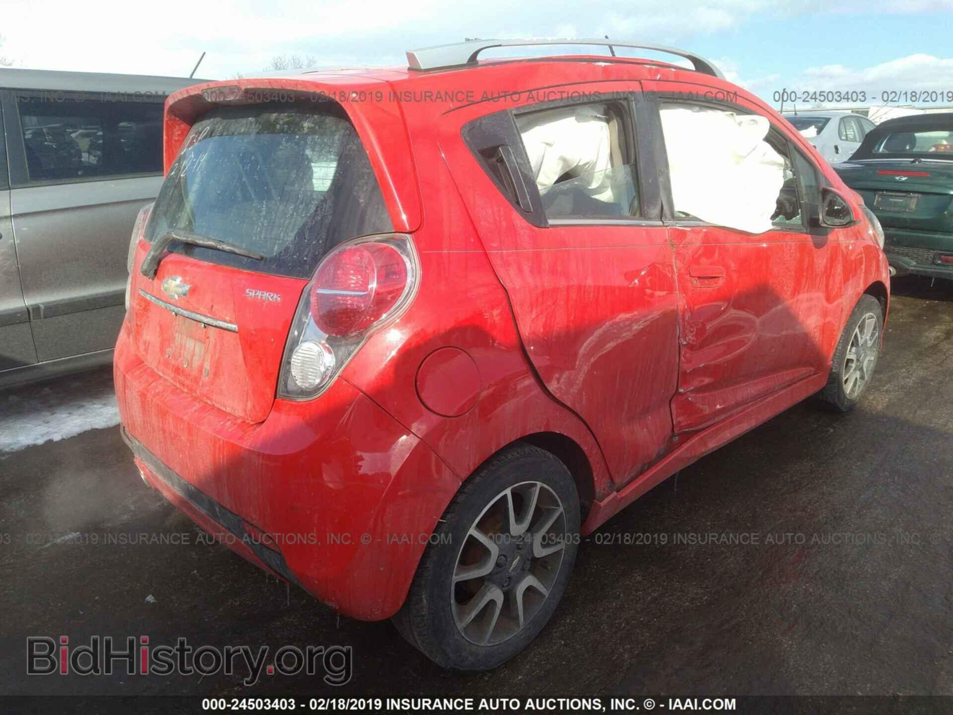 2013 CHEVROLET SPARK - VIN: KL8CF6S9XDC510153 - Фото 4