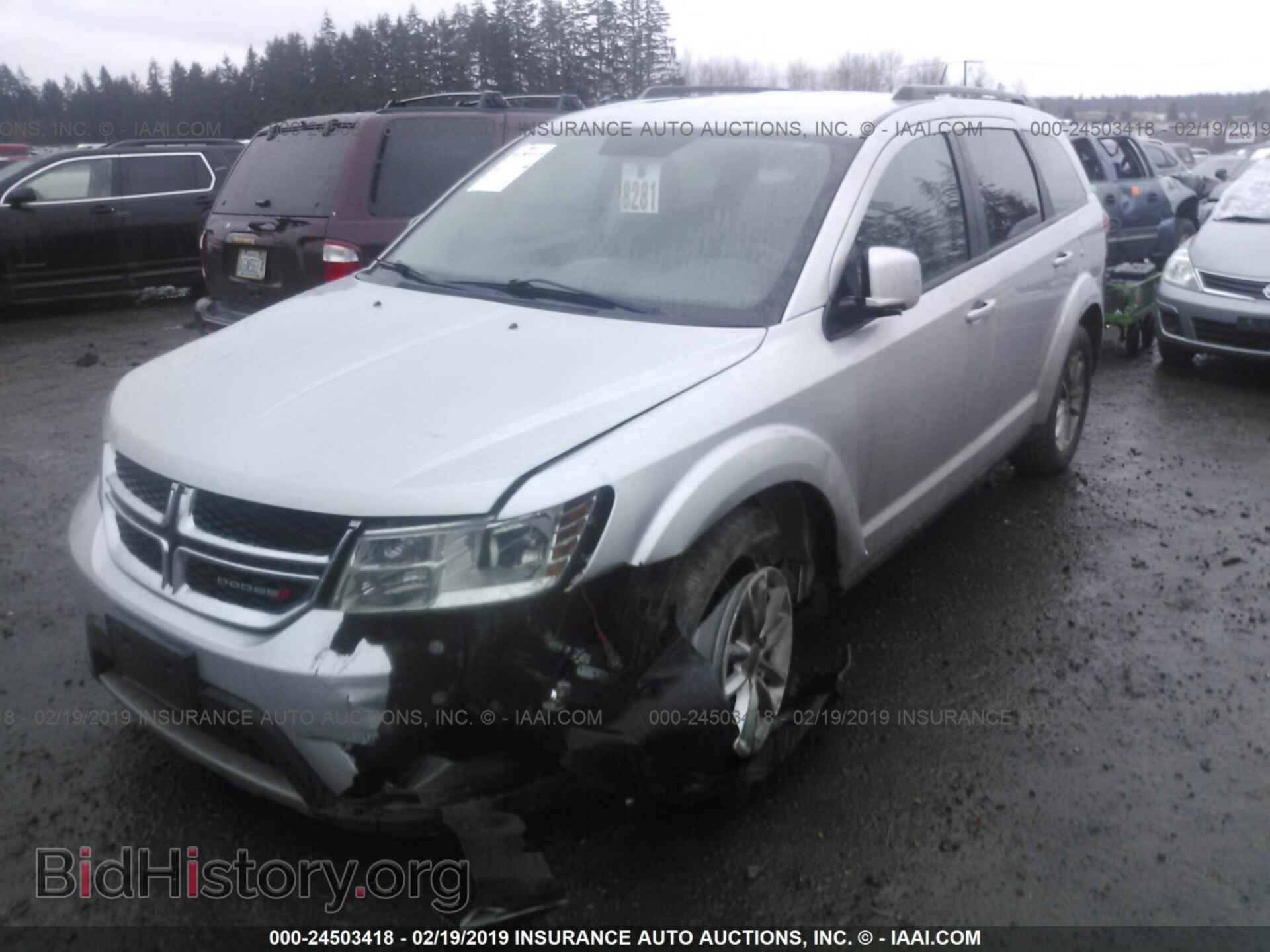2013 DODGE JOURNEY - VIN: 3C4PDCBG6DT736237 - Фото 2