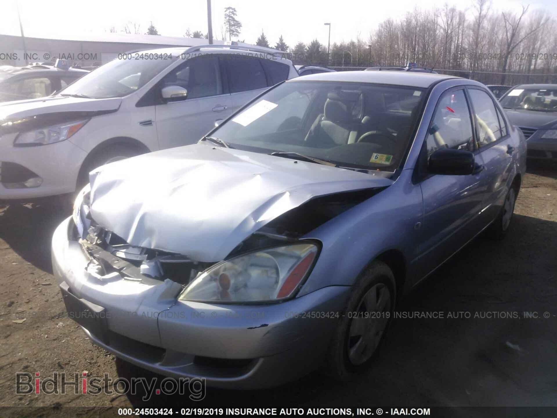 2004 MITSUBISHI LANCER - VIN: JA3AJ26E54U018247 - Photo 2