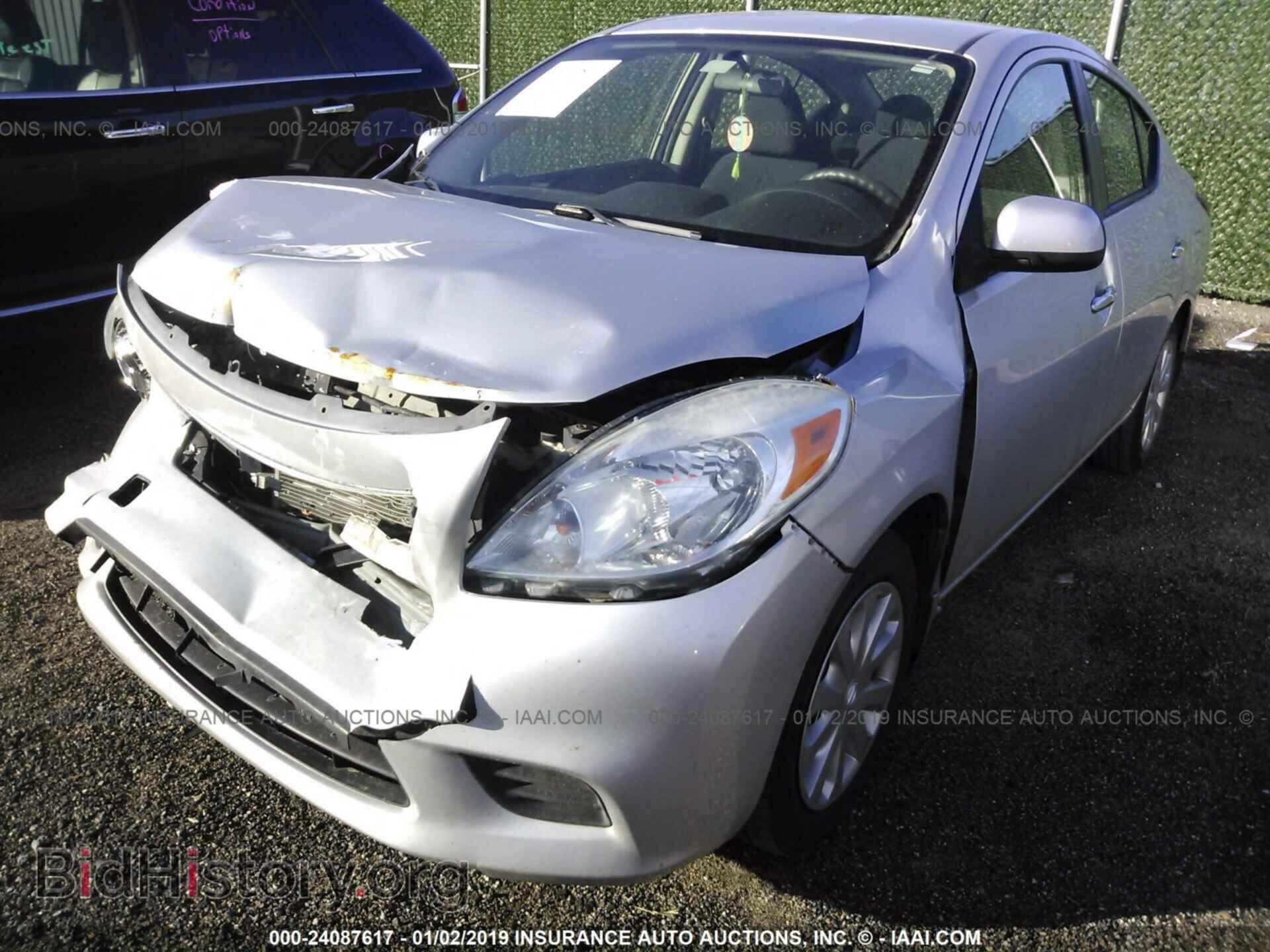 2012 NISSAN VERSA - VIN: 3N1CN7AP4CL874154 - Фото 2