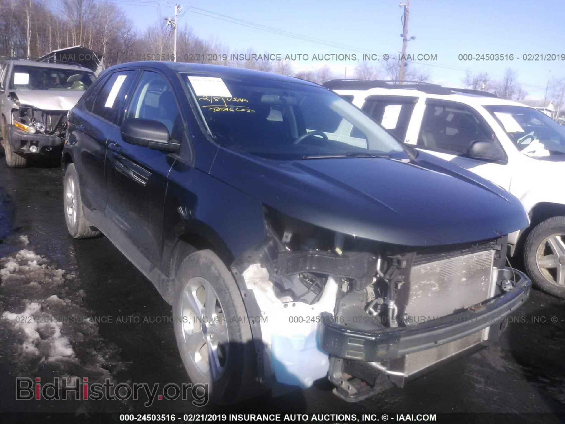 Фотография 2FMTK3G89FBB43343 - FORD EDGE 2015