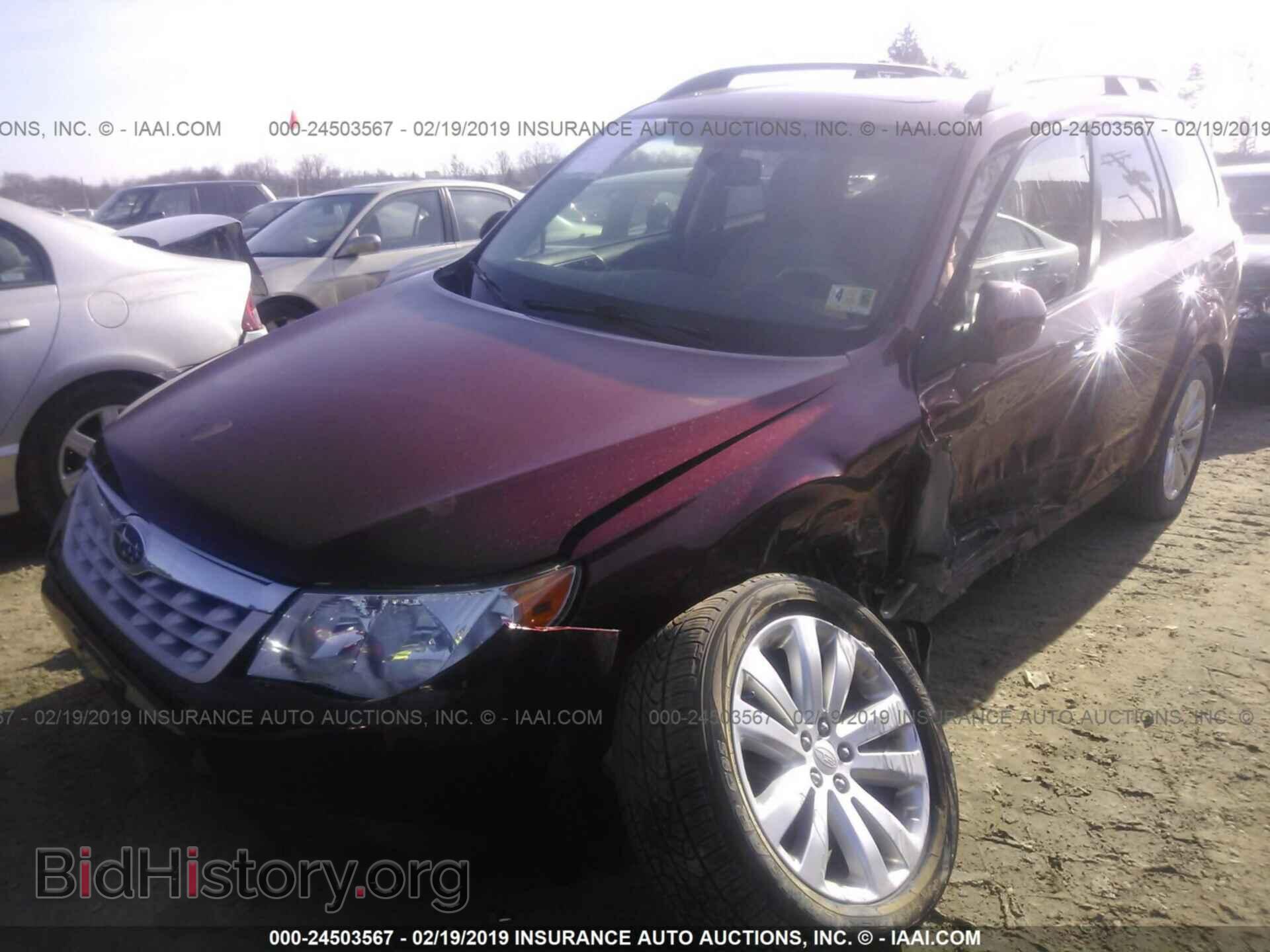 2012 SUBARU FORESTER - VIN: JF2SHBDC7CH445487 - Фото 2