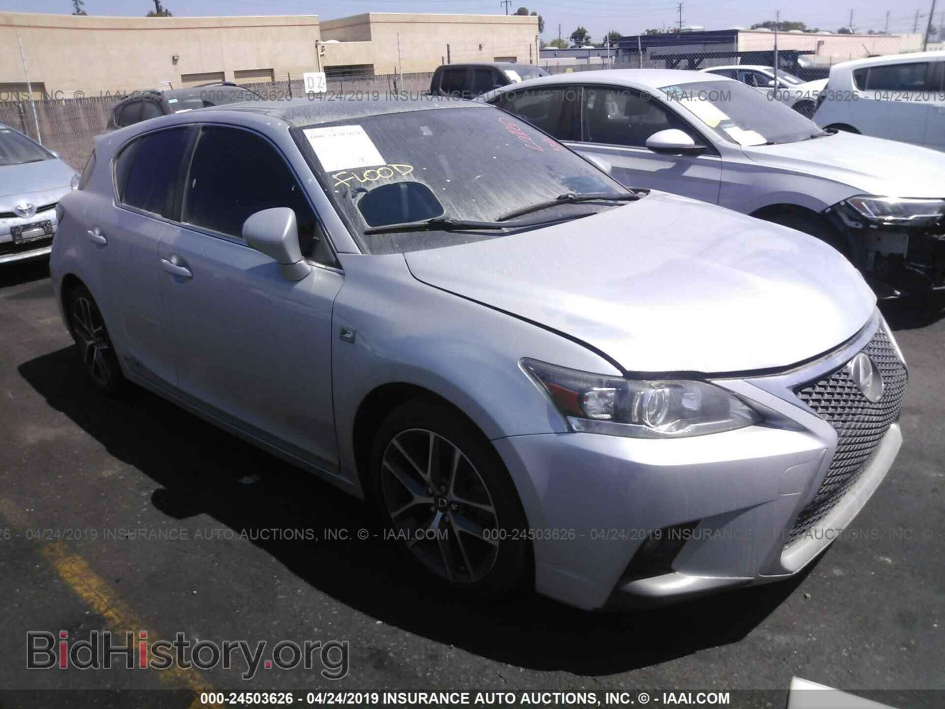 Photo JTHKD5BH4E2195012 - LEXUS CT 2014