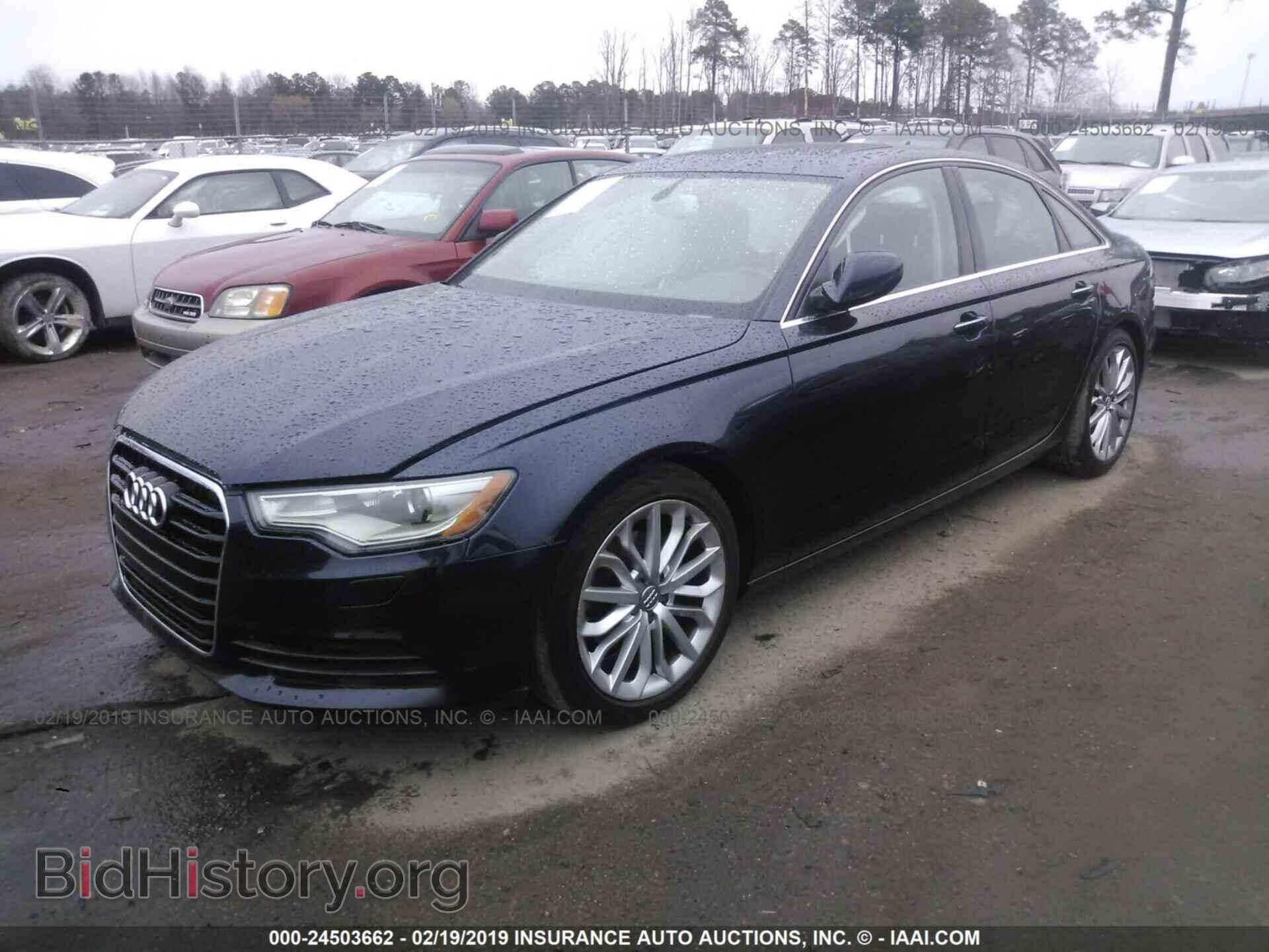 2013 AUDI A6 - VIN: WAUDFAFC3DN079659 - Фото 2