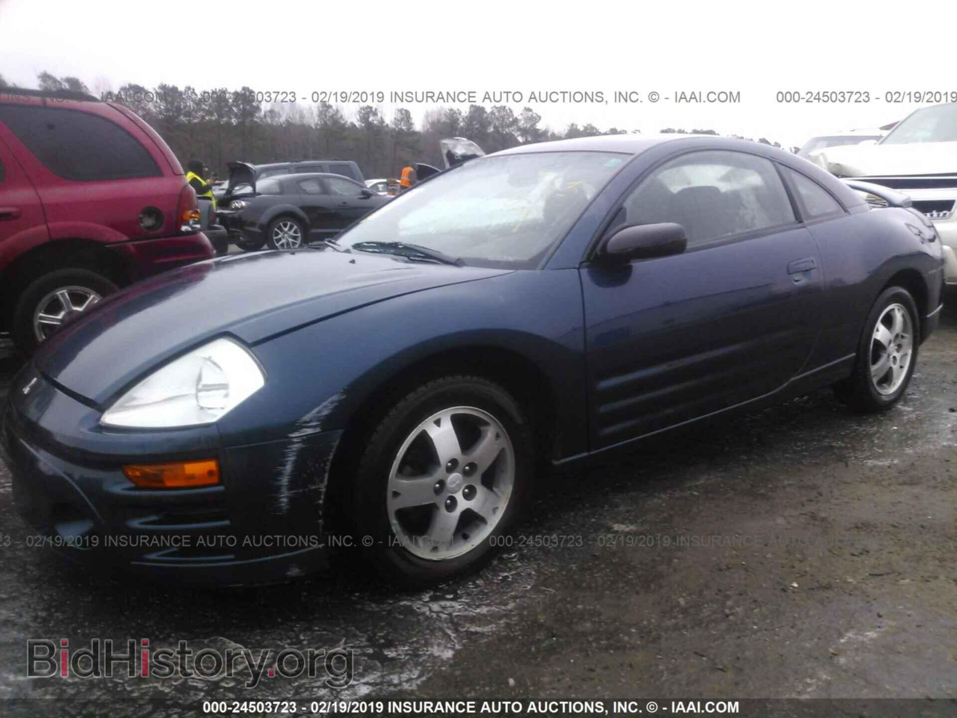 2004 MITSUBISHI ECLIPSE - VIN: 4A3AC44G24E042525 - Фото 2