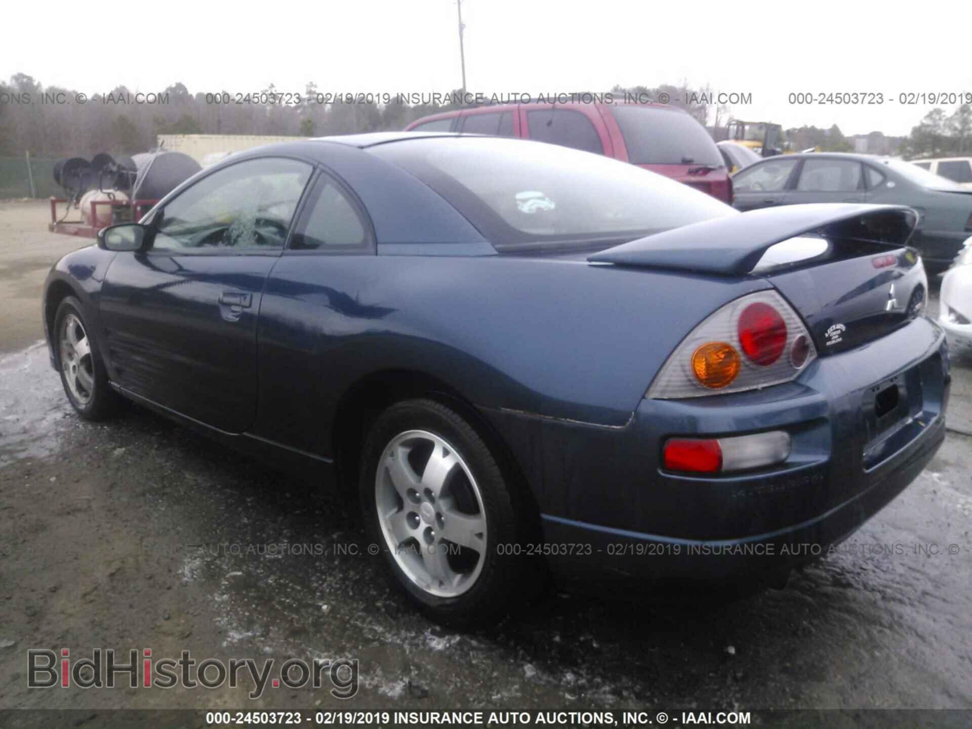 2004 MITSUBISHI ECLIPSE - VIN: 4A3AC44G24E042525 - Фото 3
