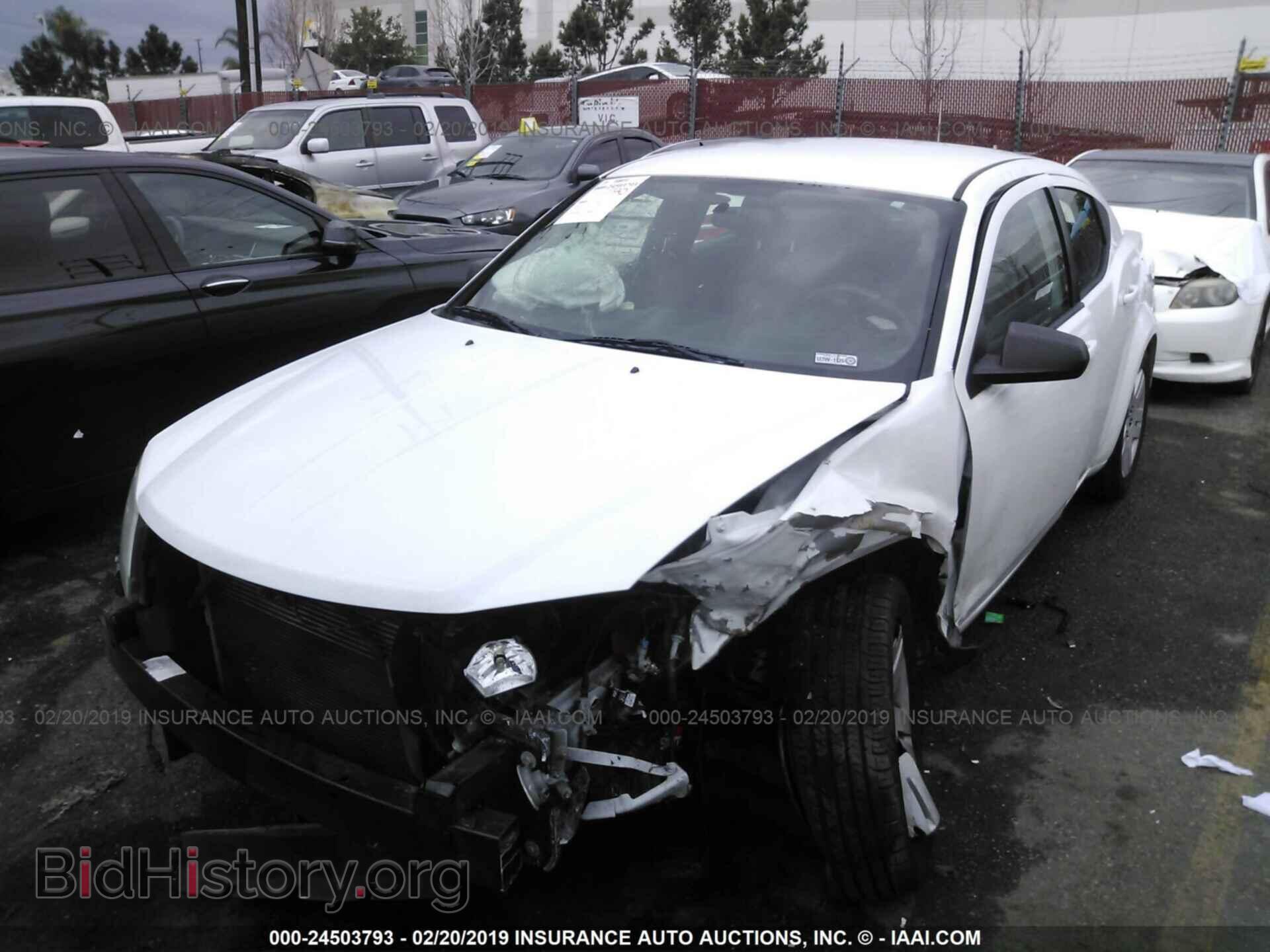 2011 DODGE AVENGER - VIN: 1B3BD4FB2BN624998 - Фото 2