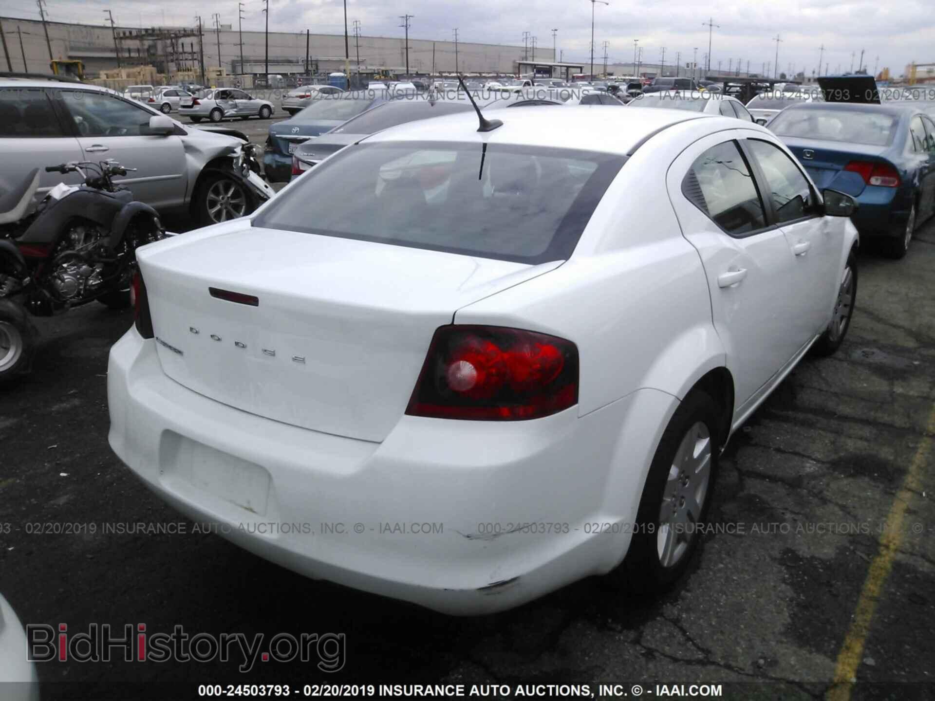 2011 DODGE AVENGER - VIN: 1B3BD4FB2BN624998 - Фото 4