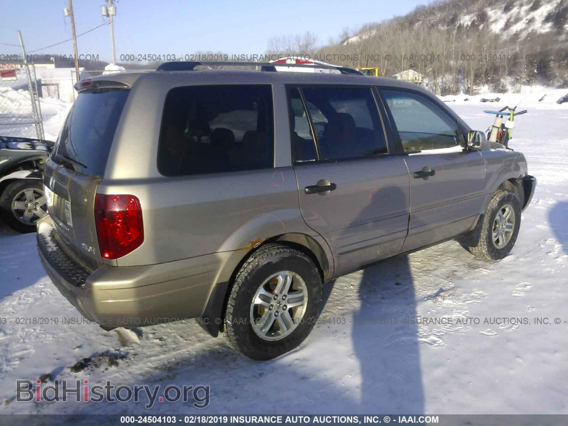 2005 HONDA PILOT - VIN: 5FNYF18505B014853 - Фото 4