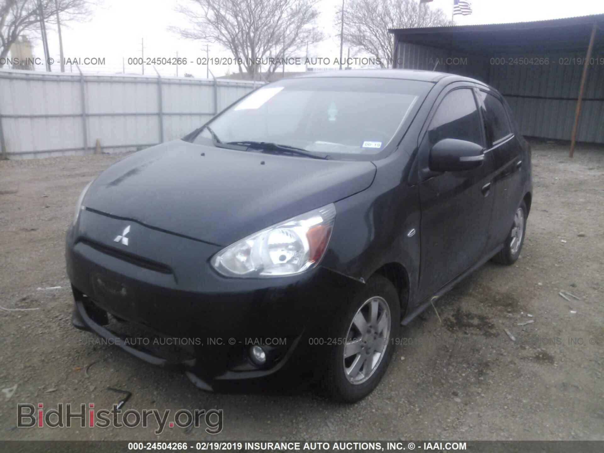 2015 MITSUBISHI MIRAGE - VIN: ML32A4HJ4FH013616 - Фото 2