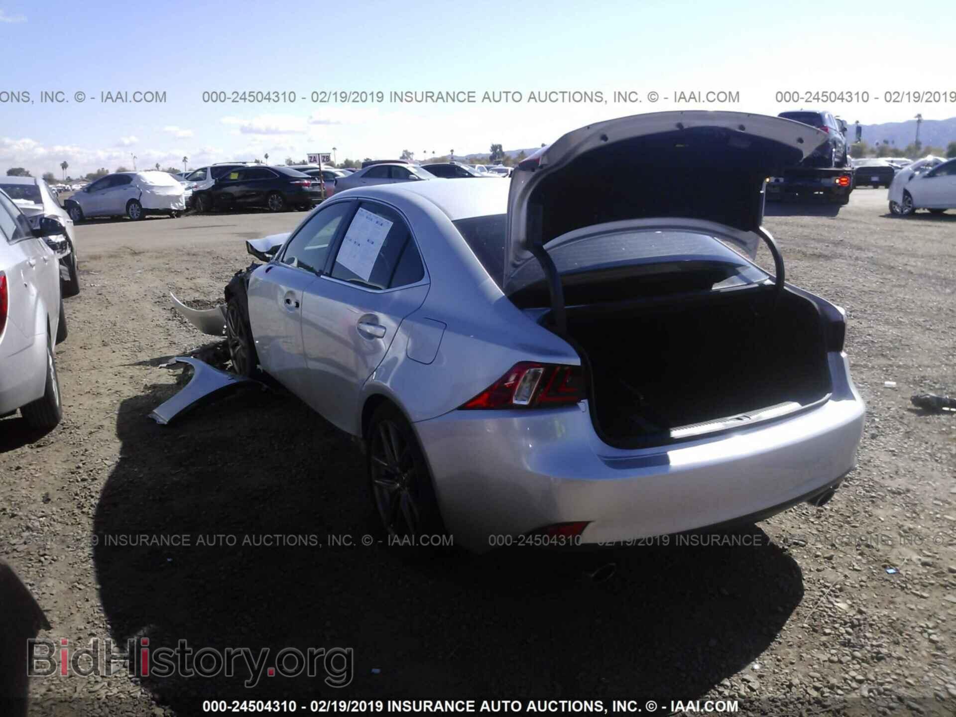 2014 LEXUS IS - VIN: JTHBE1D20E5003548 - Фото 3