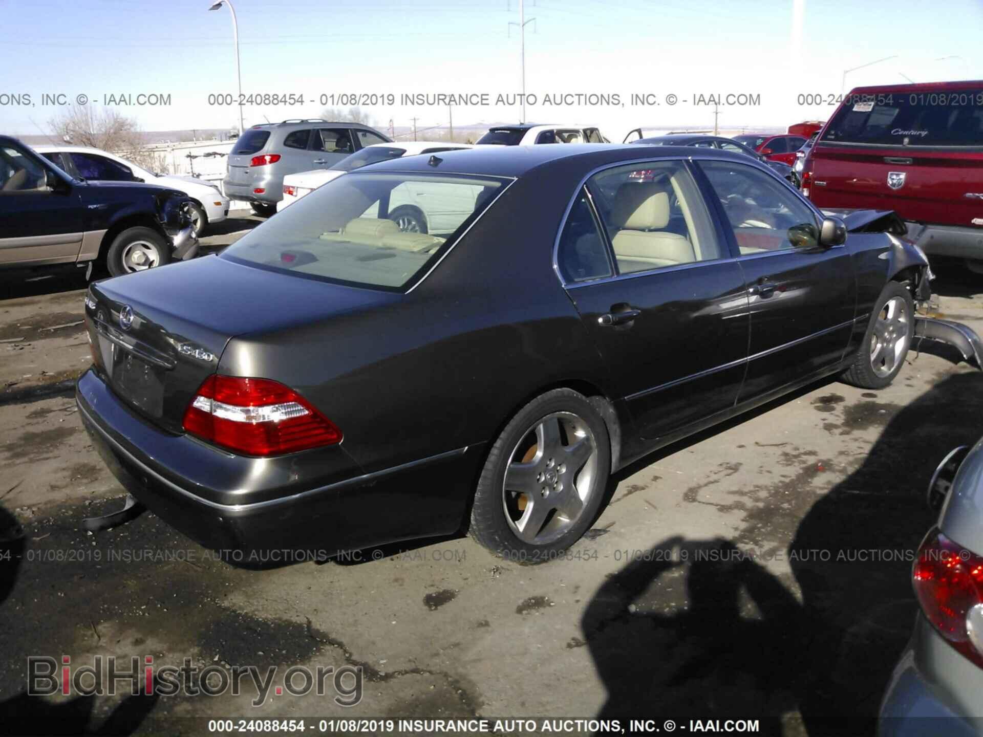 2006 LEXUS LS - VIN: JTHBN36F465030622 - Фото 4