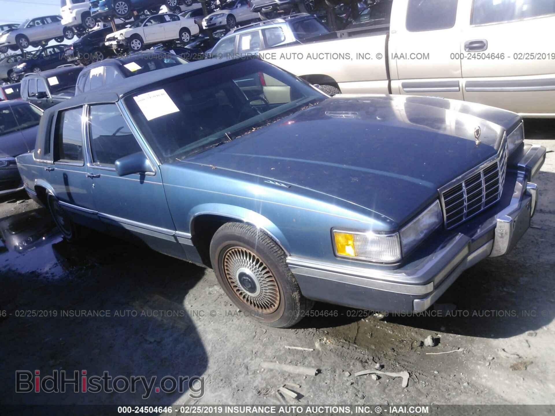 Photo 1G6CD53B8M4312306 - CADILLAC DEVILLE 1991
