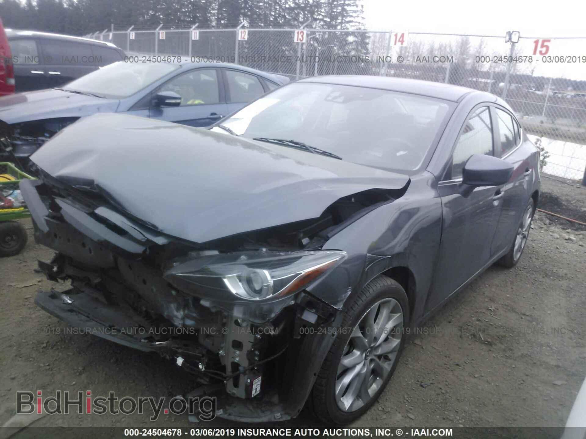 2014 MAZDA 3 - VIN: JM1BM1W38E1176817 - Фото 2