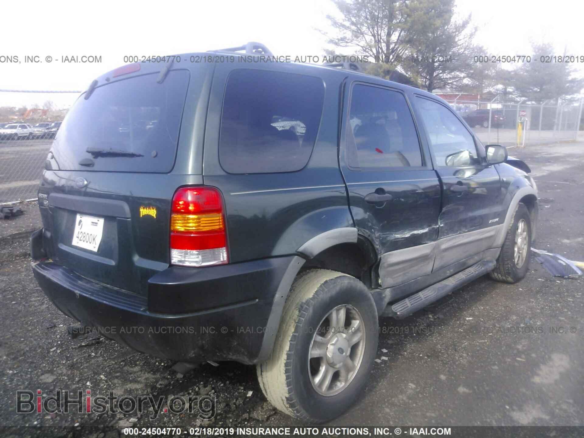 2002 FORD ESCAPE - VIN: 1FMYU04182KD02505 - Фото 4