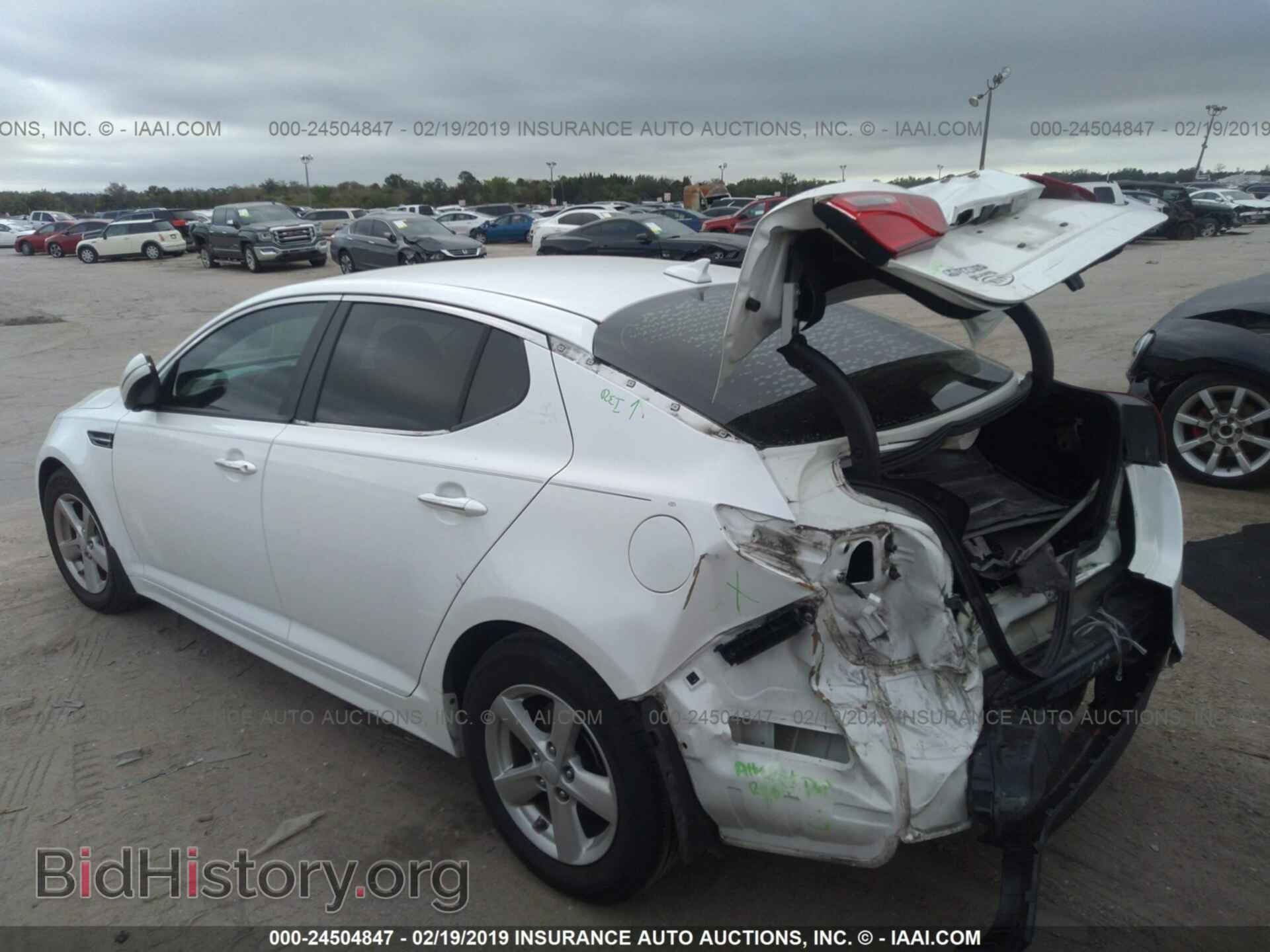 2015 KIA OPTIMA - VIN: KNAGM4A79F5564860 - Photo 3