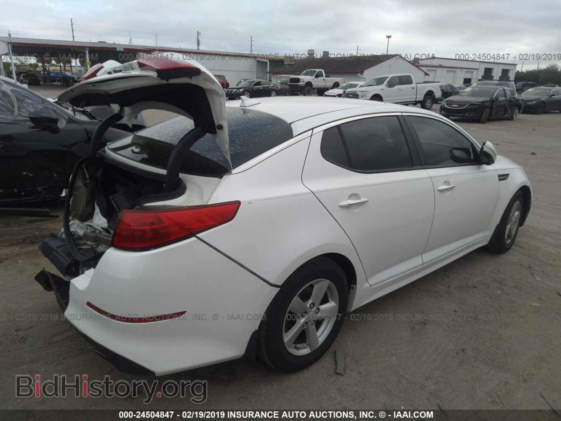 2015 KIA OPTIMA - VIN: KNAGM4A79F5564860 - Photo 4