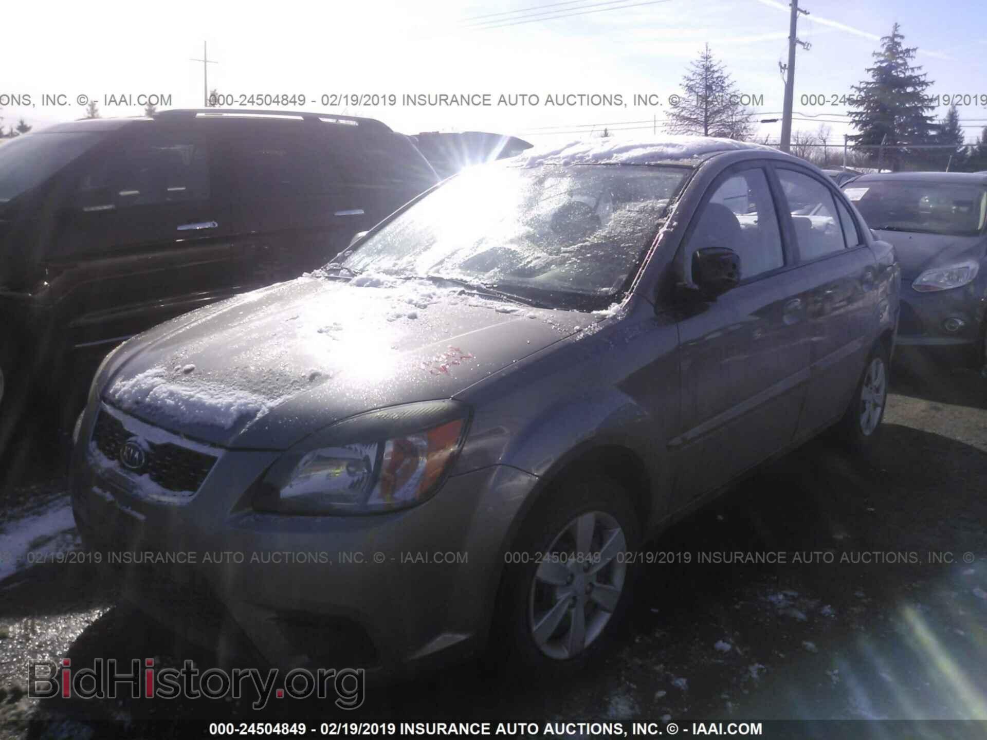 2011 KIA RIO - VIN: KNADH4A33B6923807 - Фото 2