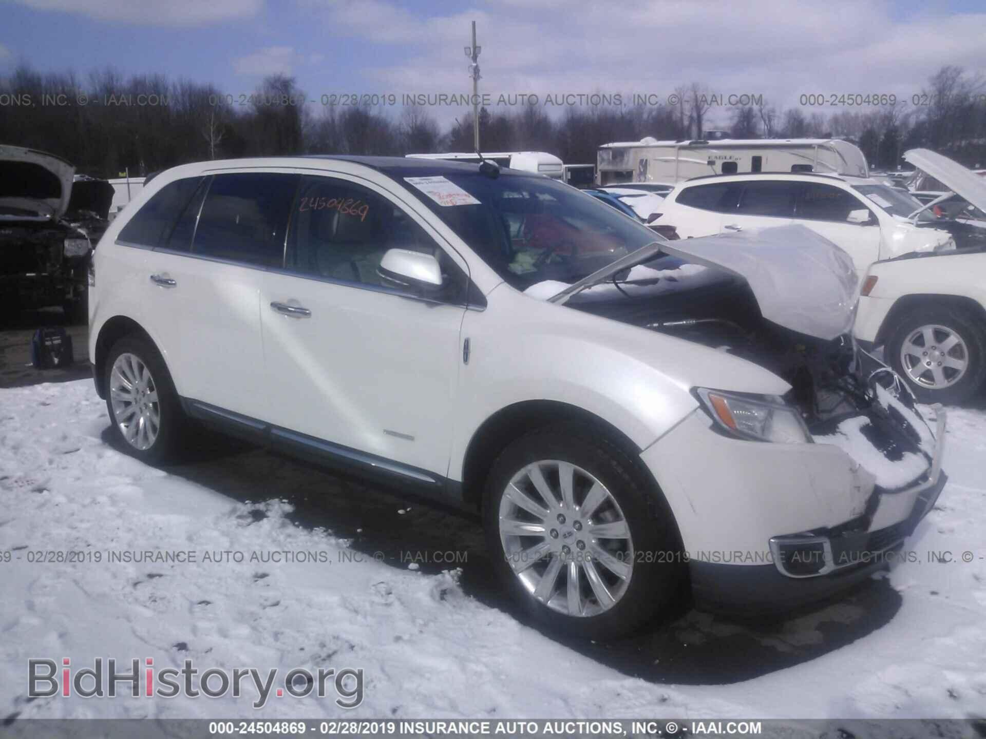 Фотография 2LMDJ8JK7EBL11038 - LINCOLN MKX 2014