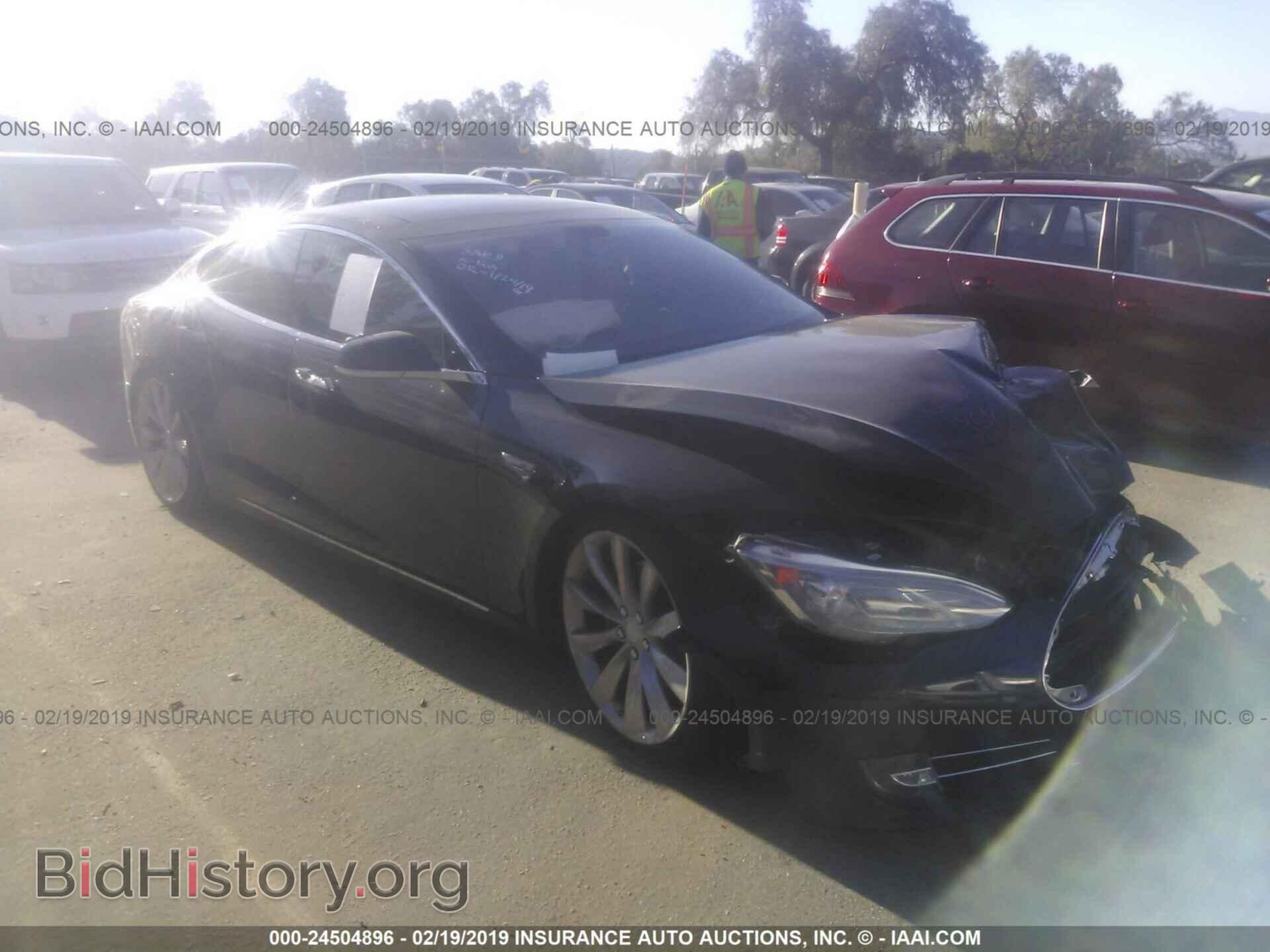 Фотография 5YJSA1CP5DFP21569 - TESLA MODEL S 2013