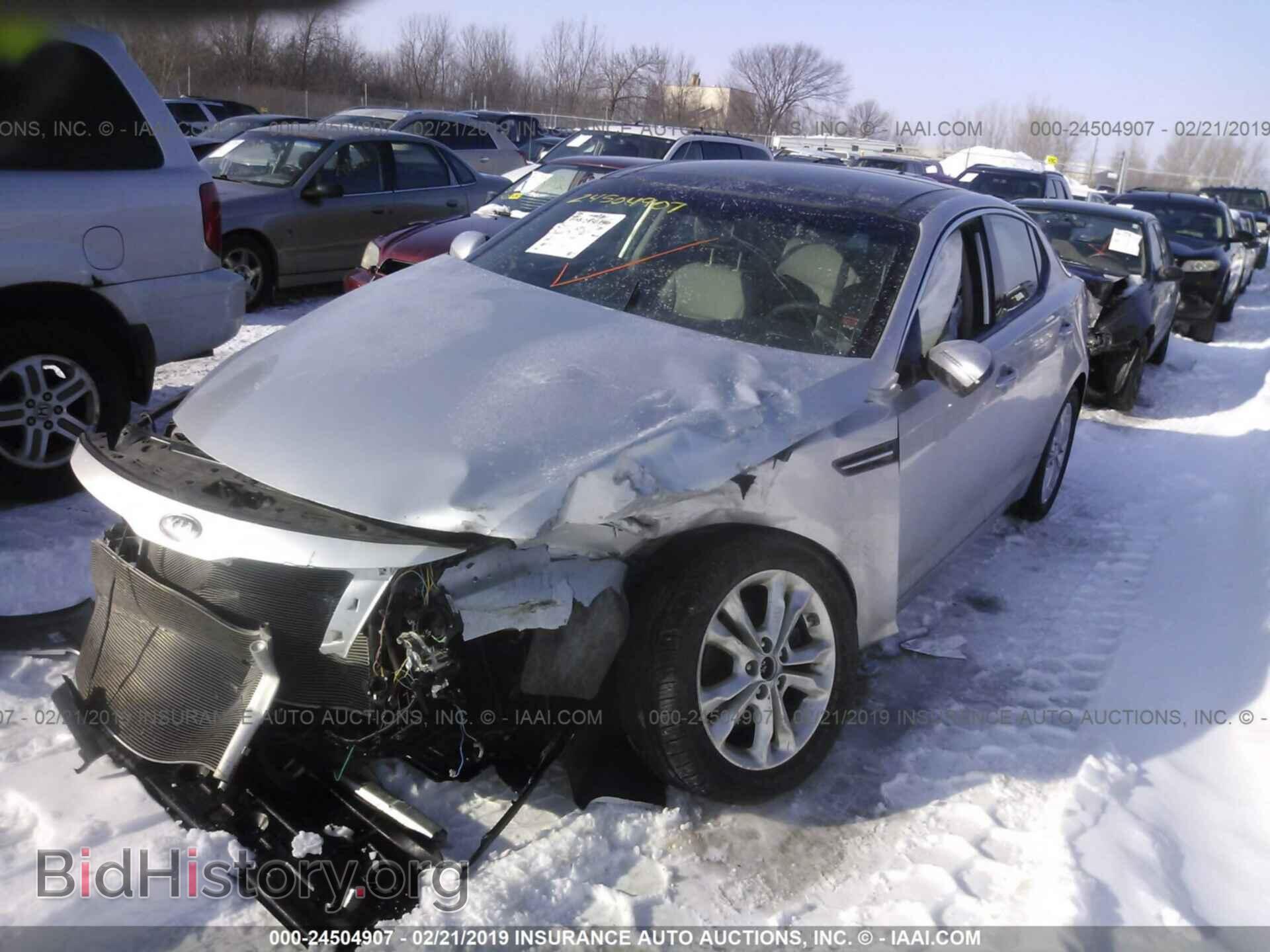 2012 KIA OPTIMA - VIN: 5XXGN4A75CG022761 - Фото 2