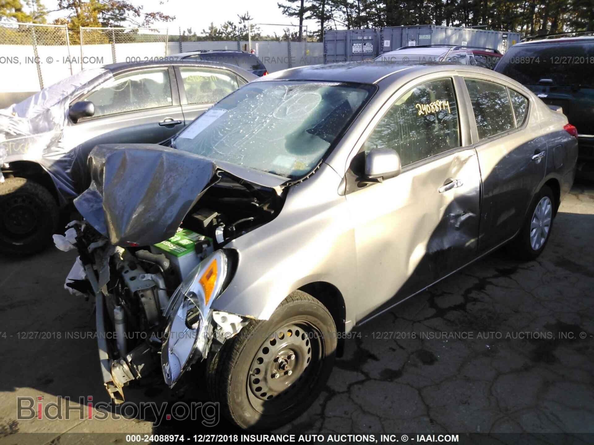 2013 NISSAN VERSA - VIN: 3N1CN7AP4DL873183 - Фото 2