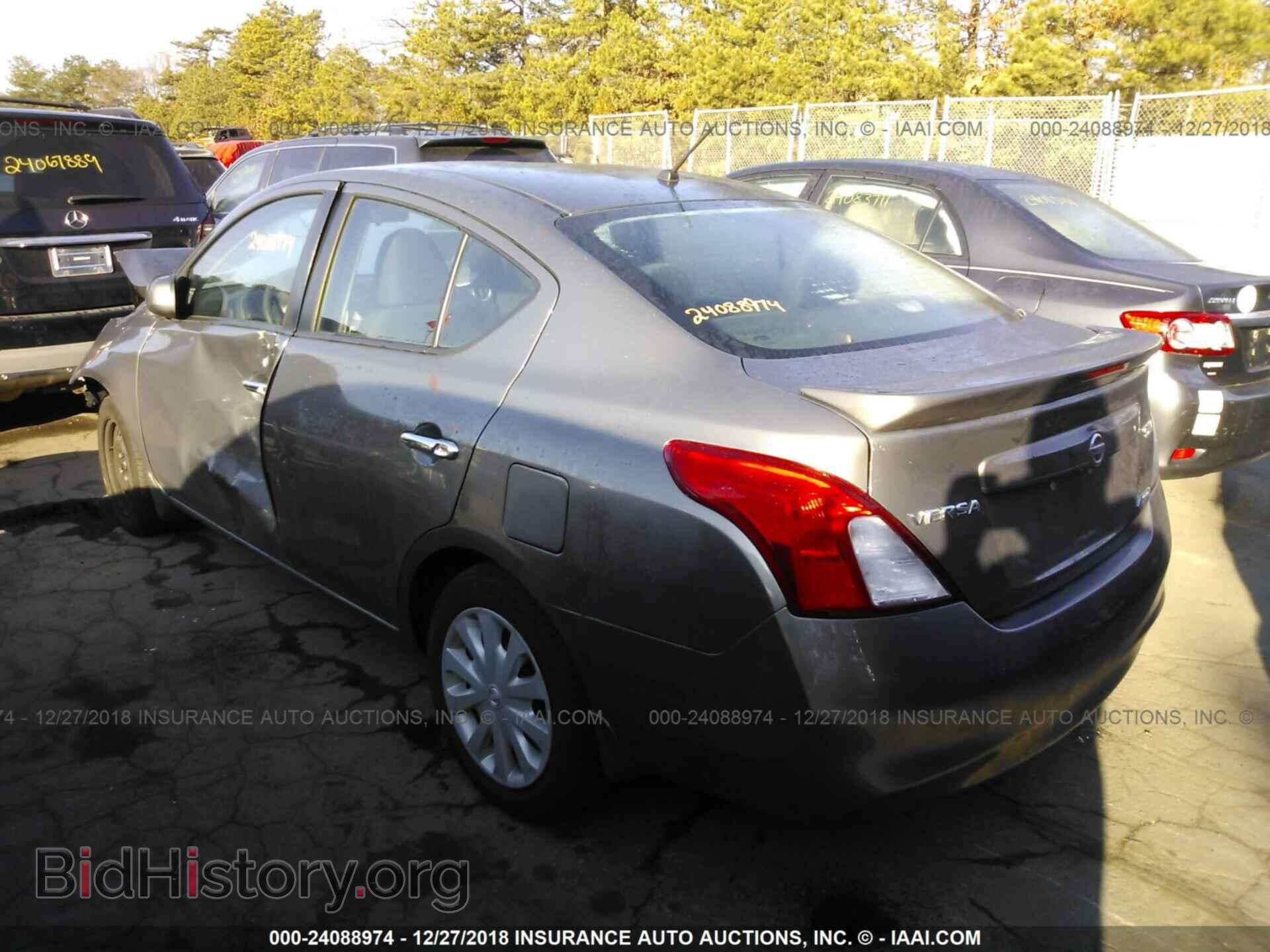 2013 NISSAN VERSA - VIN: 3N1CN7AP4DL873183 - Фото 3