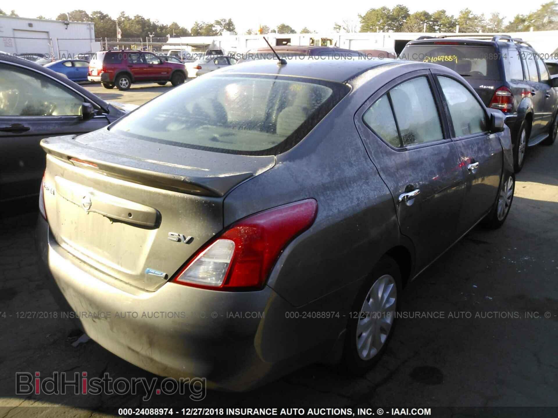 2013 NISSAN VERSA - VIN: 3N1CN7AP4DL873183 - Фото 4