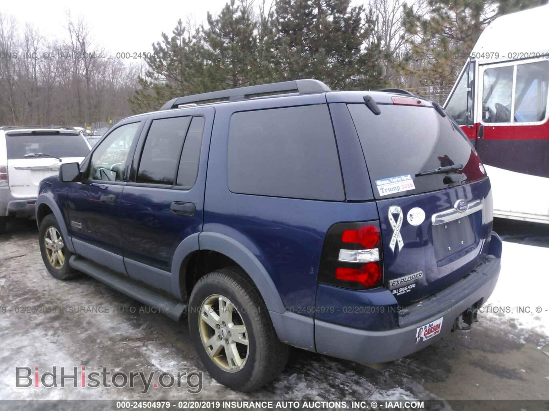 2006 FORD EXPLORER - VIN: 1FMEU73E26UA08382 - Фото 3