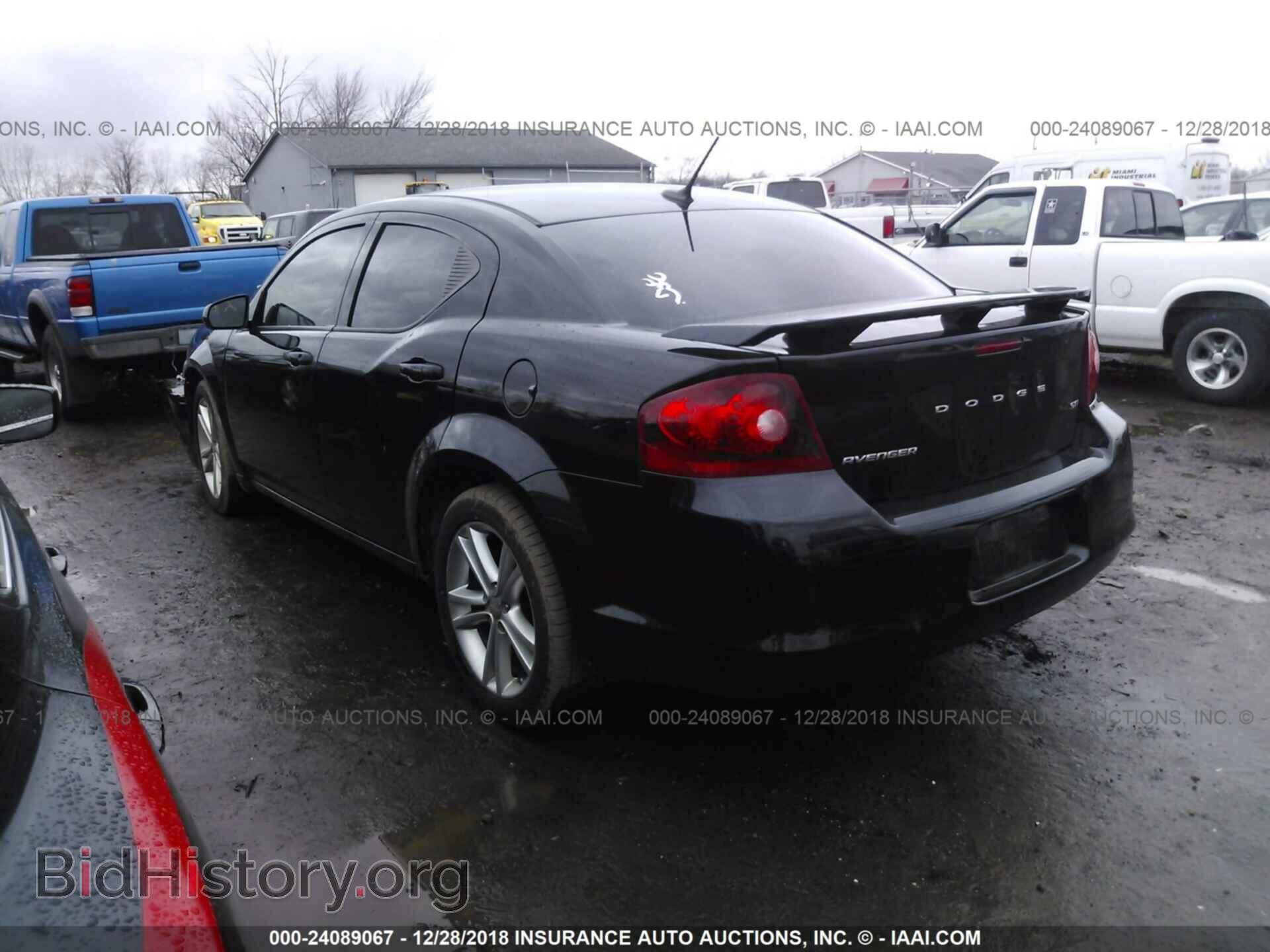 2013 DODGE AVENGER - VIN: 1C3CDZCB7DN599074 - Фото 3
