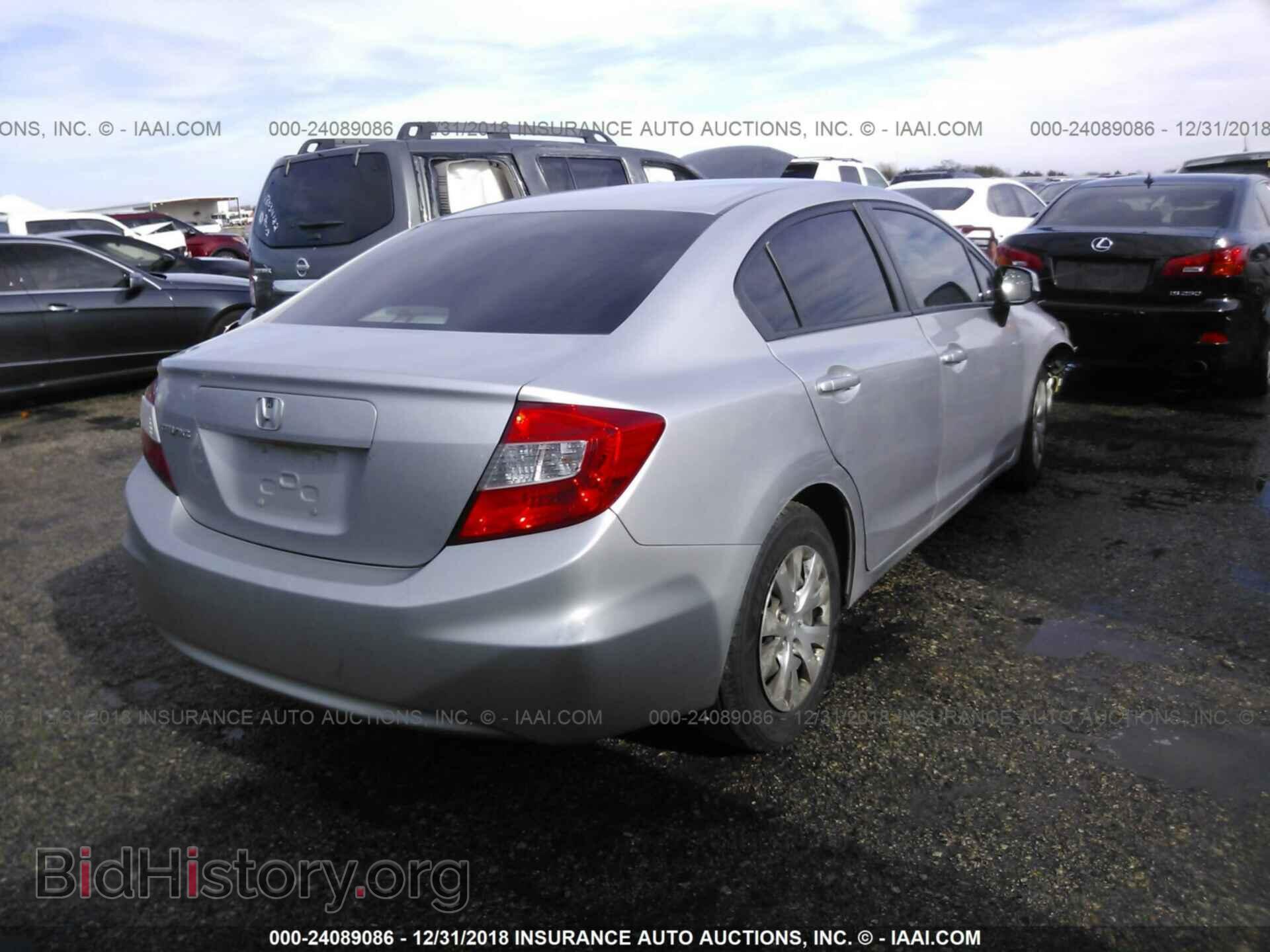 2012 HONDA CIVIC - VIN: 19XFB2F50CE107600 - Photo 4