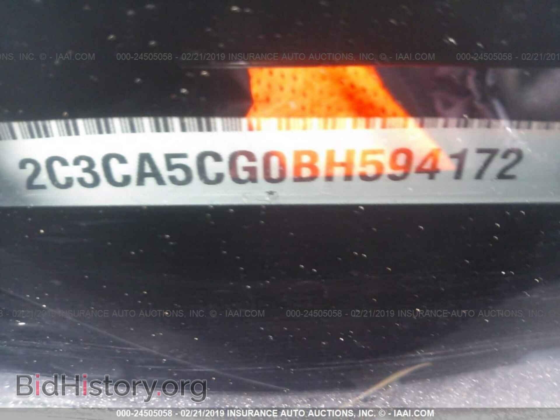 2011 CHRYSLER 300 - VIN: 2C3CA5CG0BH594172 - Фото 9