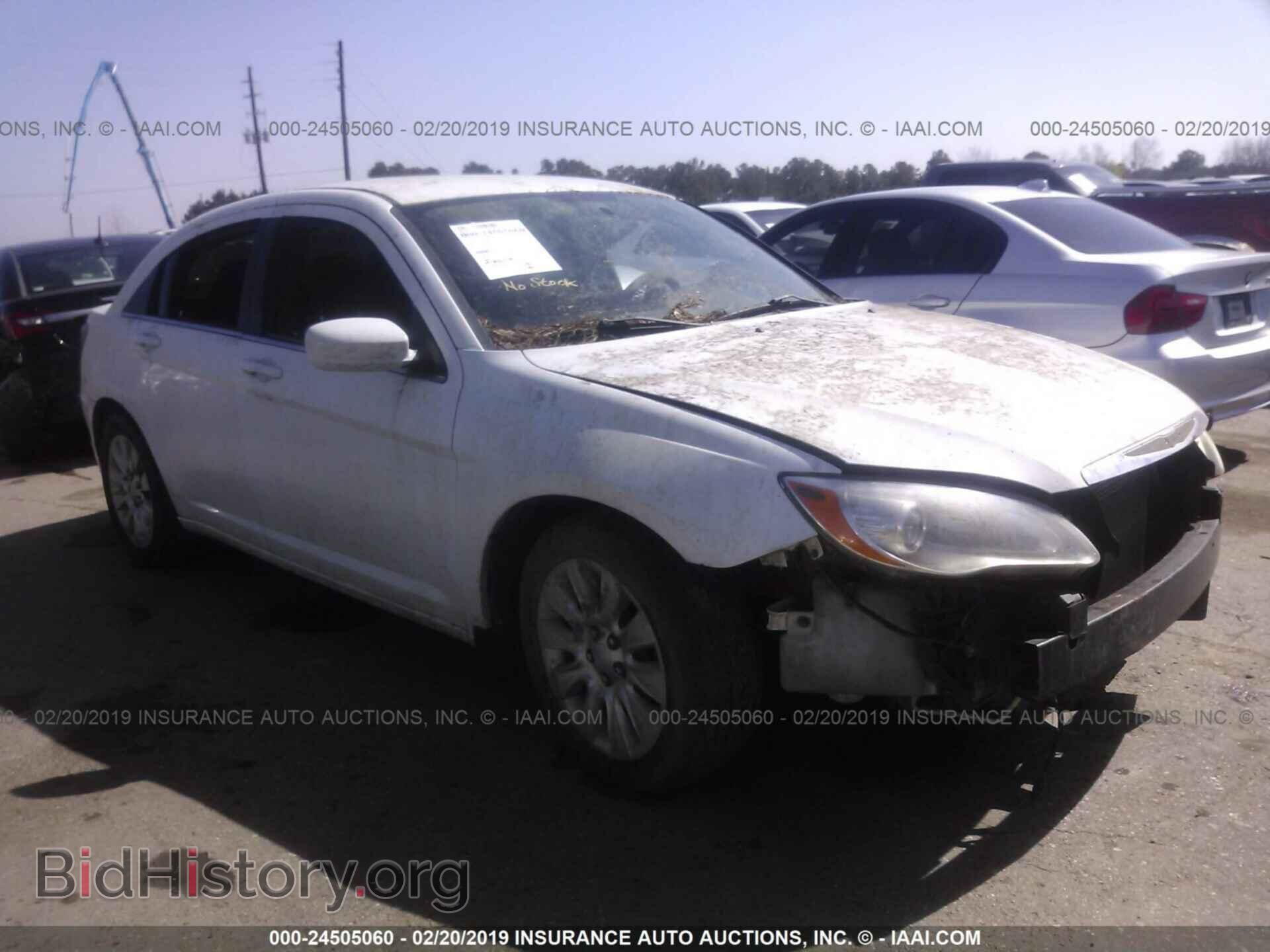 Фотография 1C3CCBAB5CN226143 - CHRYSLER 200 2012