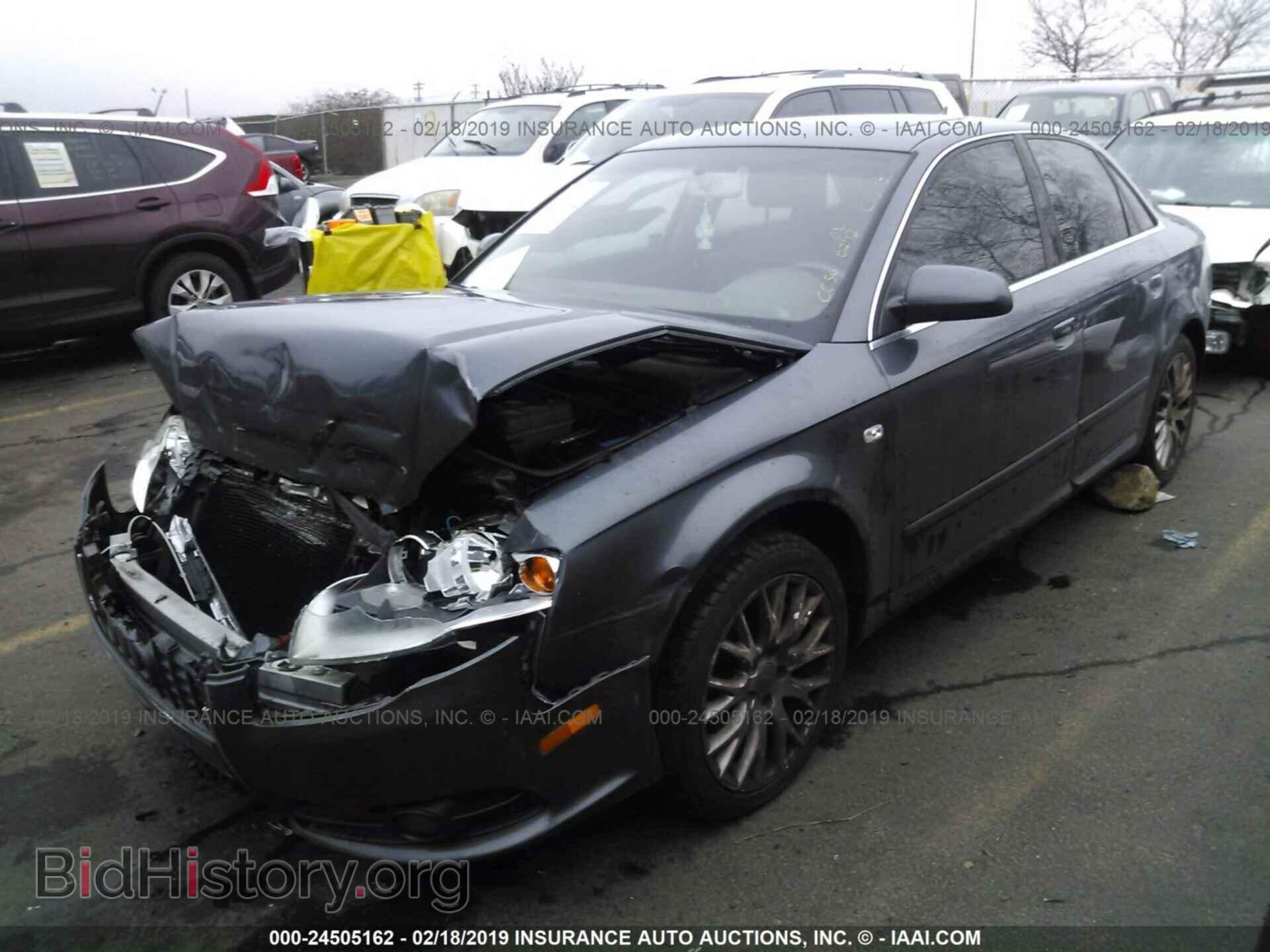 2008 AUDI A4 - VIN: WAUDF78E58A133574 - Фото 2