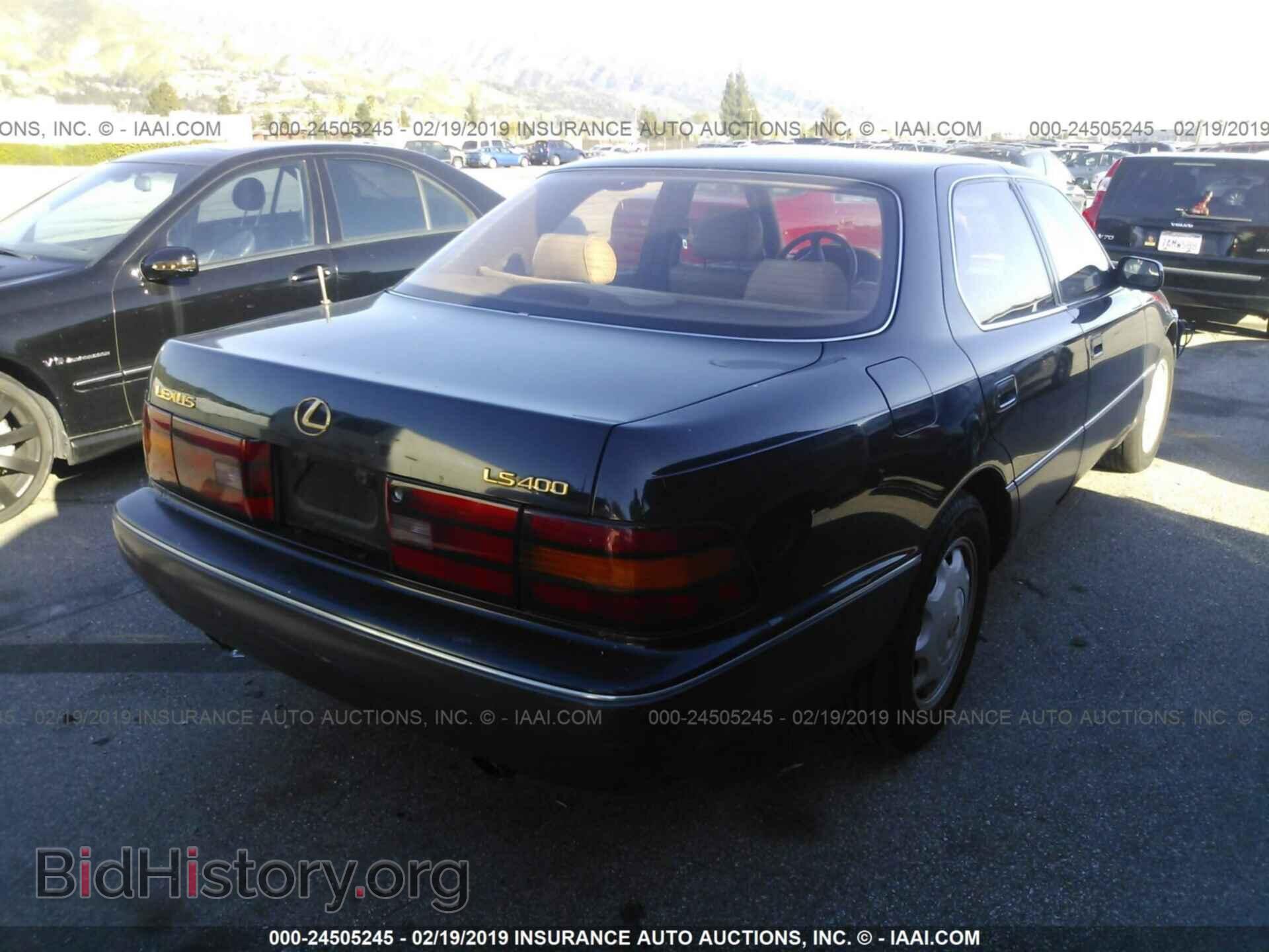 1993 LEXUS LS - VIN: JT8UF11E7P0168355 - Фото 4