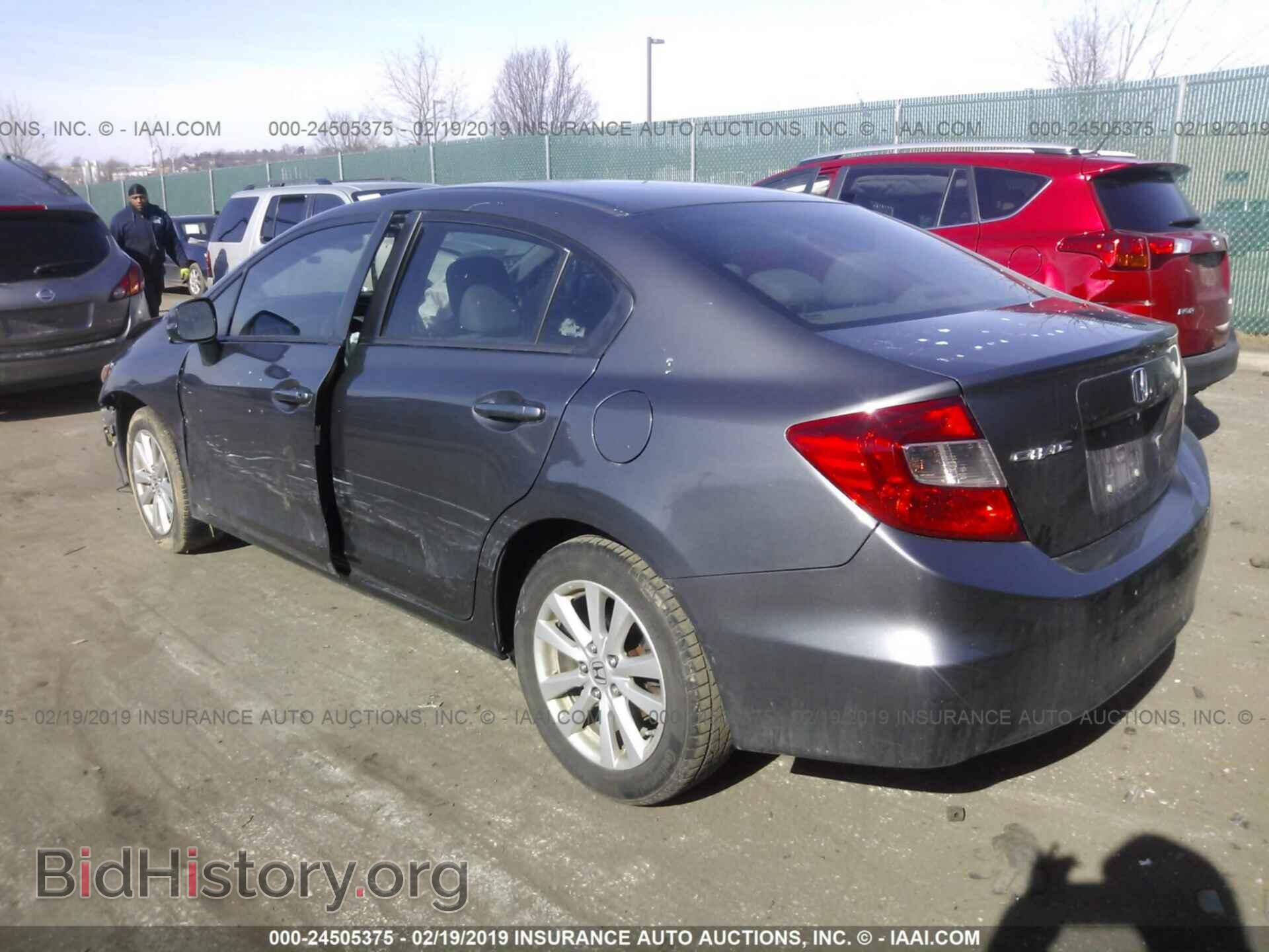 2012 HONDA CIVIC - VIN: 2HGFB2F83CH556656 - Фото 3