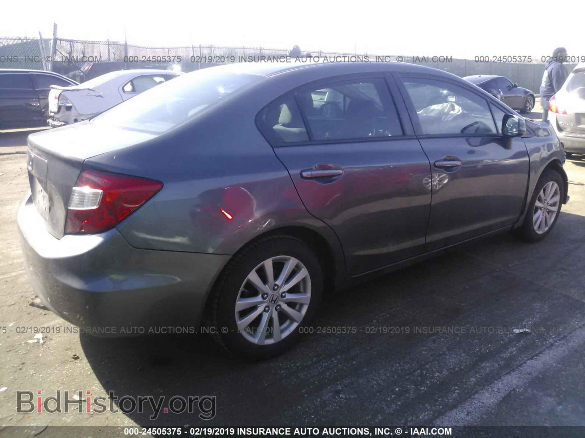 2012 HONDA CIVIC - VIN: 2HGFB2F83CH556656 - Фото 4