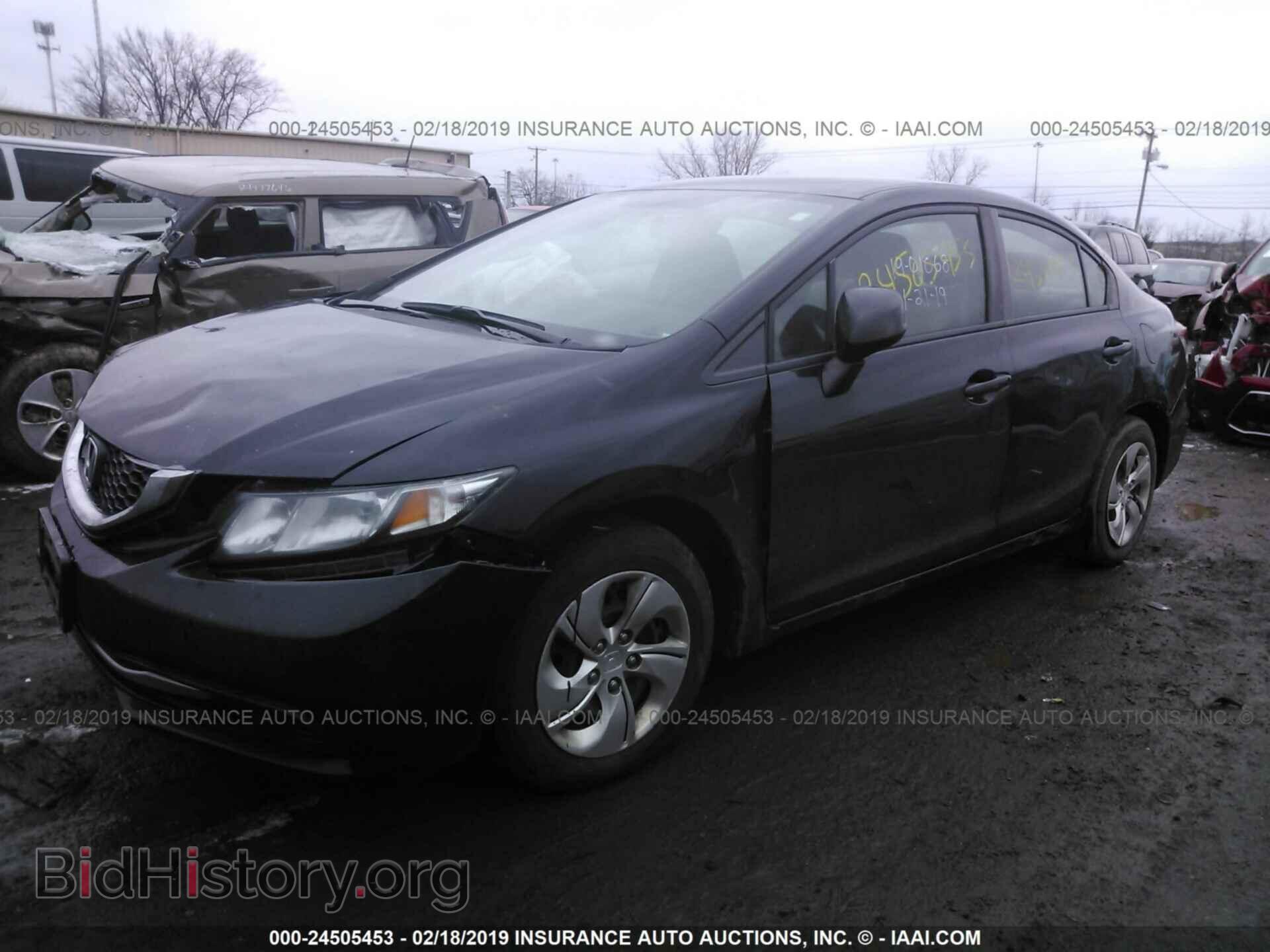 2013 HONDA CIVIC - VIN: 19XFB2F5XDE077829 - Фото 2